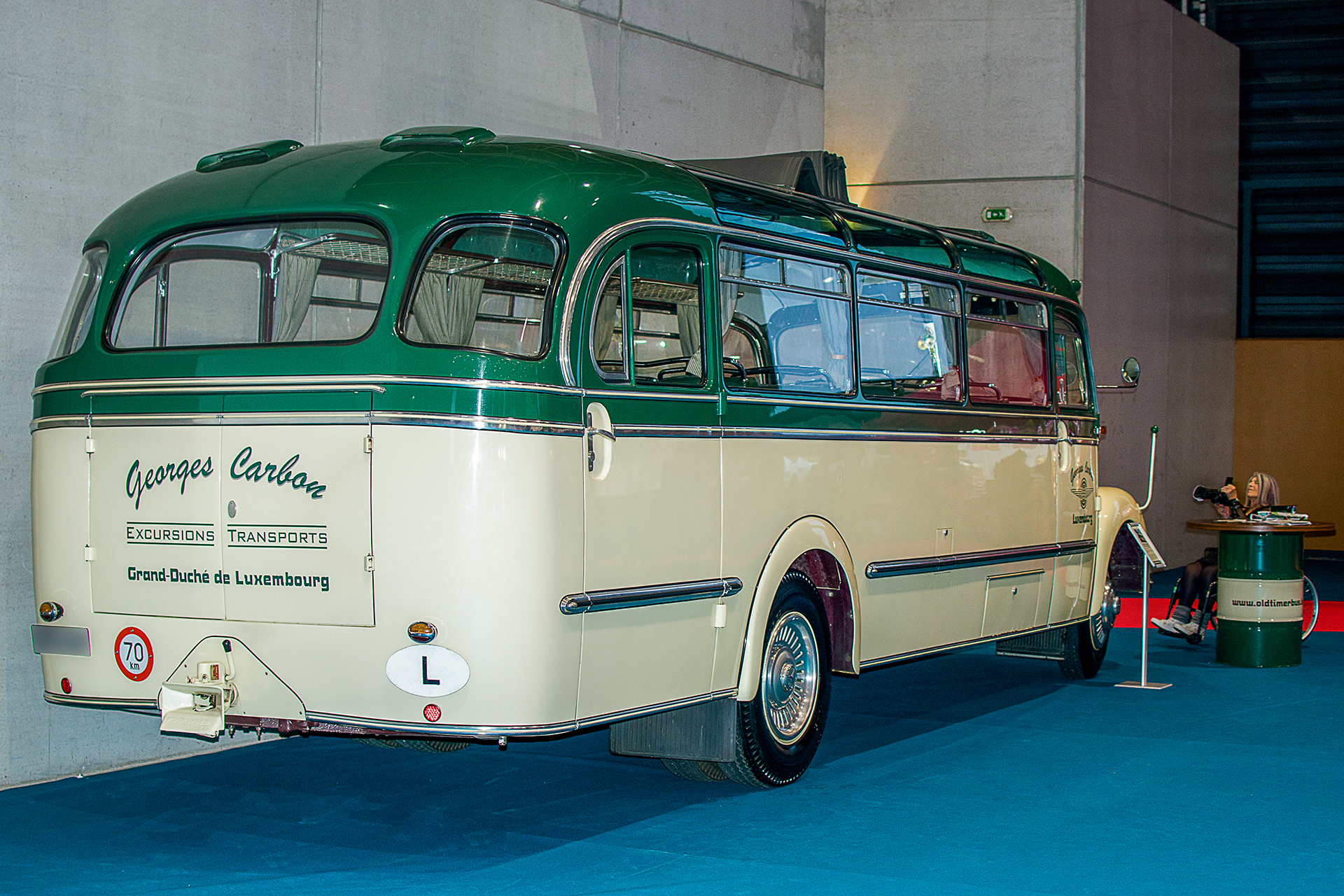 Mercedes-Benz O 321 arrière - LOF, Autotojumble, Luxembourg, 2019