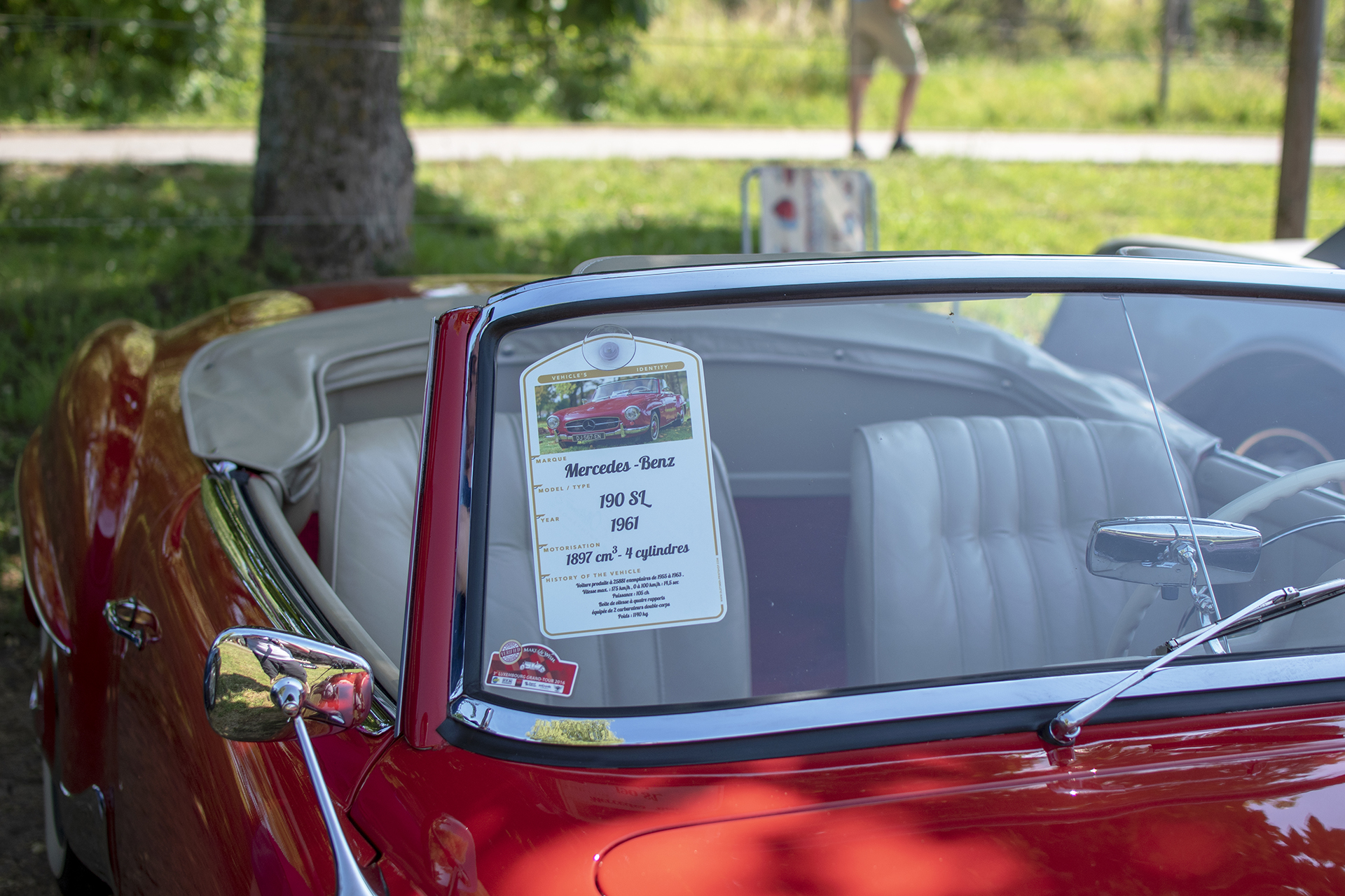  Mercedes-Benz SL W121 BII 190 SL infos - Automania 2025, Edling, Hara du Moulin