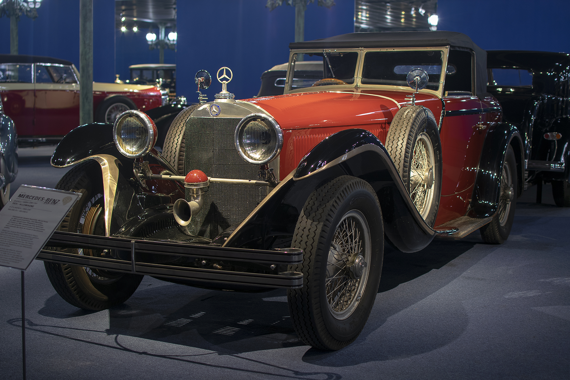 Mercedes-Benz W06 710SS Convertible 1929 - Cité de l'automobile, Collection Schlumpf, Mulhouse, 2020