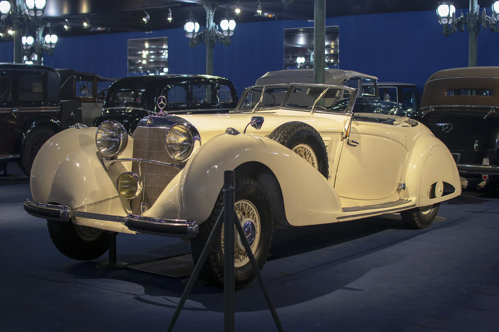 Mercedes-Benz W24 540K Cabriolet 1936 - Cité de l'automobile, Collection Schlumpf, Mulhouse, 2020