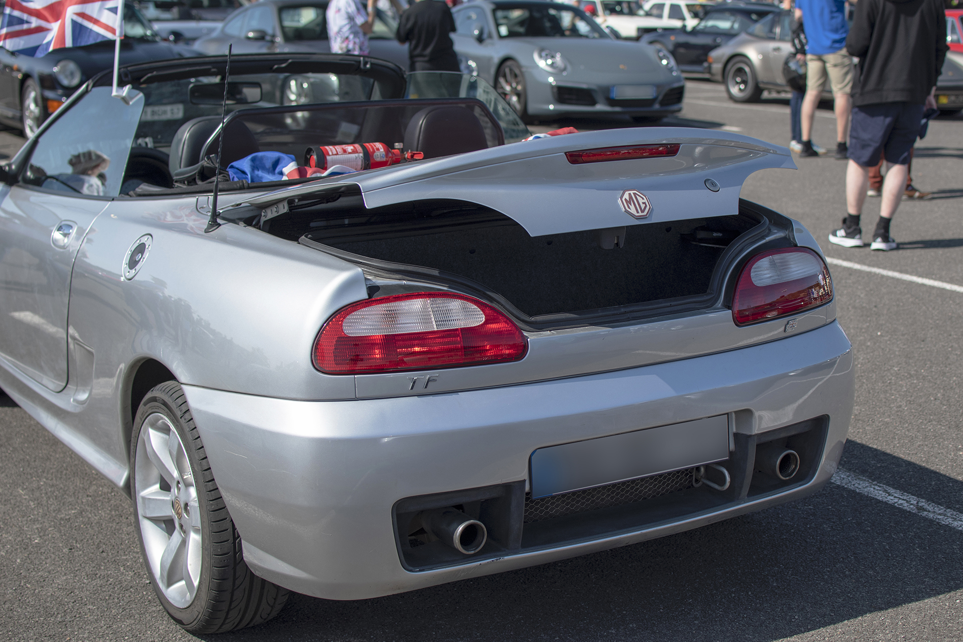 MG F arrière - Autos Mythiques 57, Thionville, 2023 MG F arrière - Autos Mythiques 57, Thionville, 2023