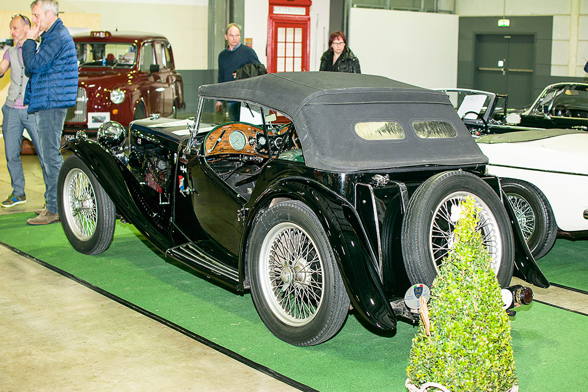MG type TA Midget arrière - LOF, Autotojumble, Luxembourg, 2019