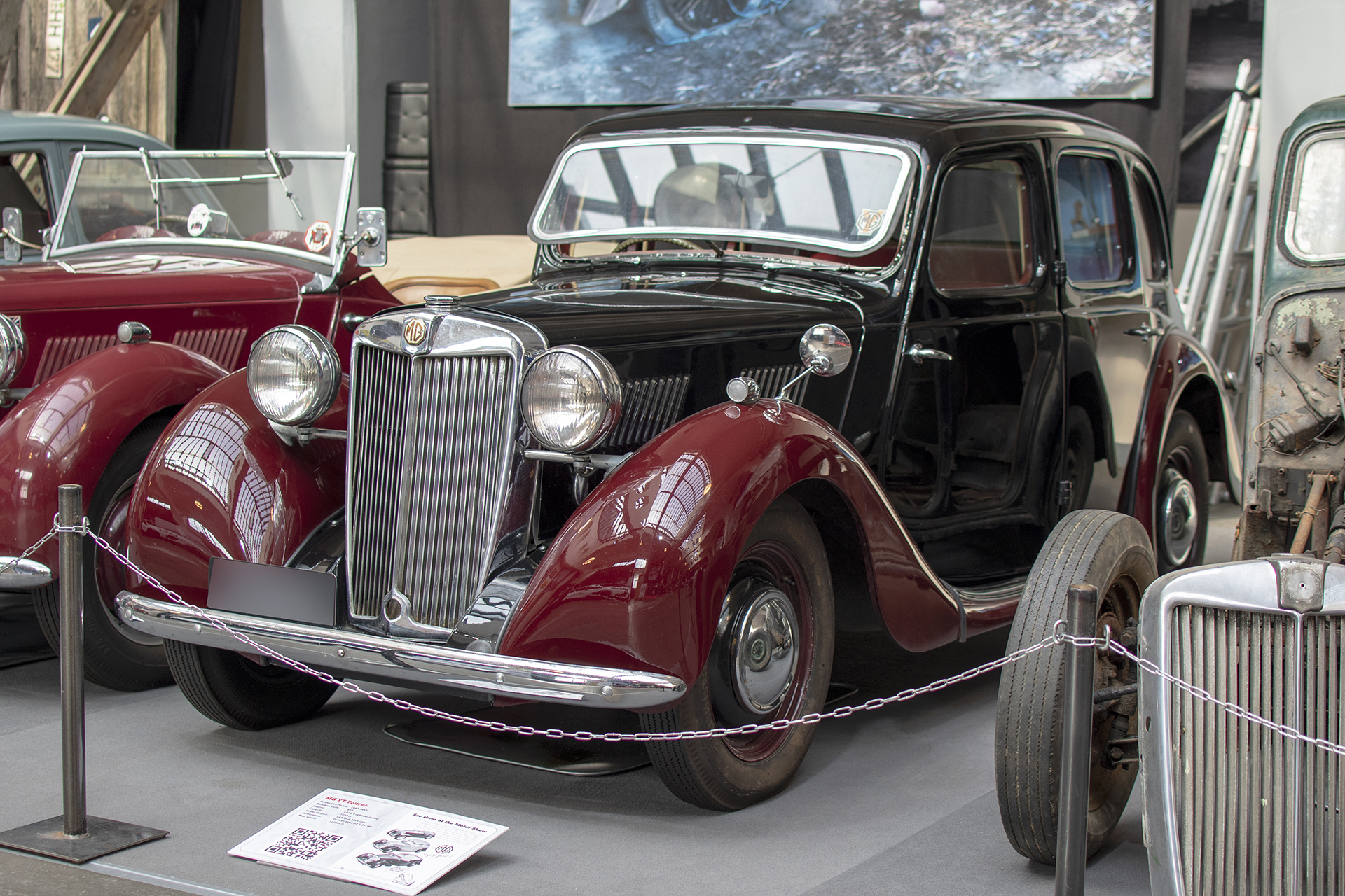 MG type YT Tourer - Conservatoire National de Véhicules Historiques, Diekirch, exposition 100 ans de MG, 2023-2024