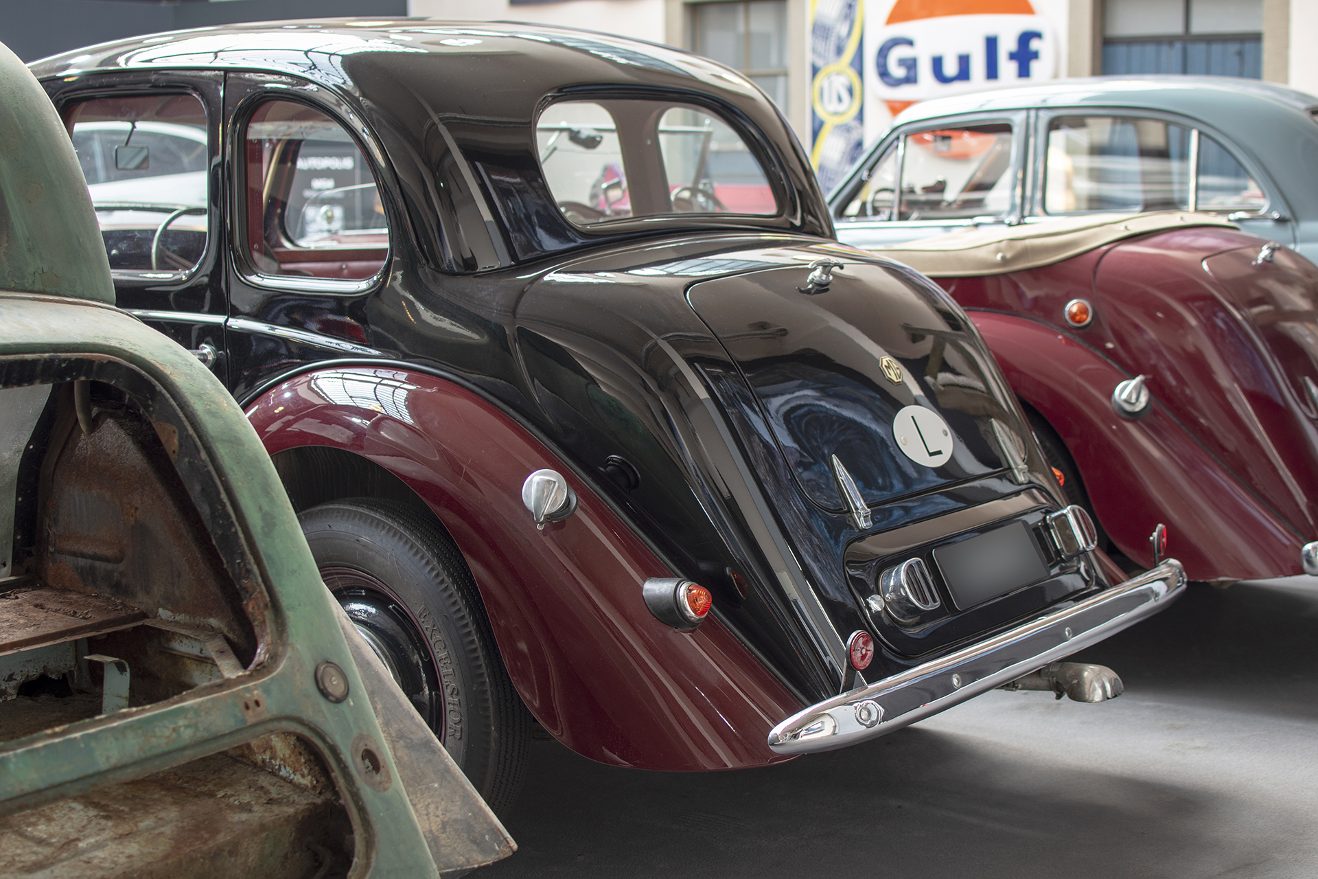 MG type YT Tourer arrière - Conservatoire National de Véhicules Historiques, Diekirch, exposition 100 ans de MG, 2023-2024