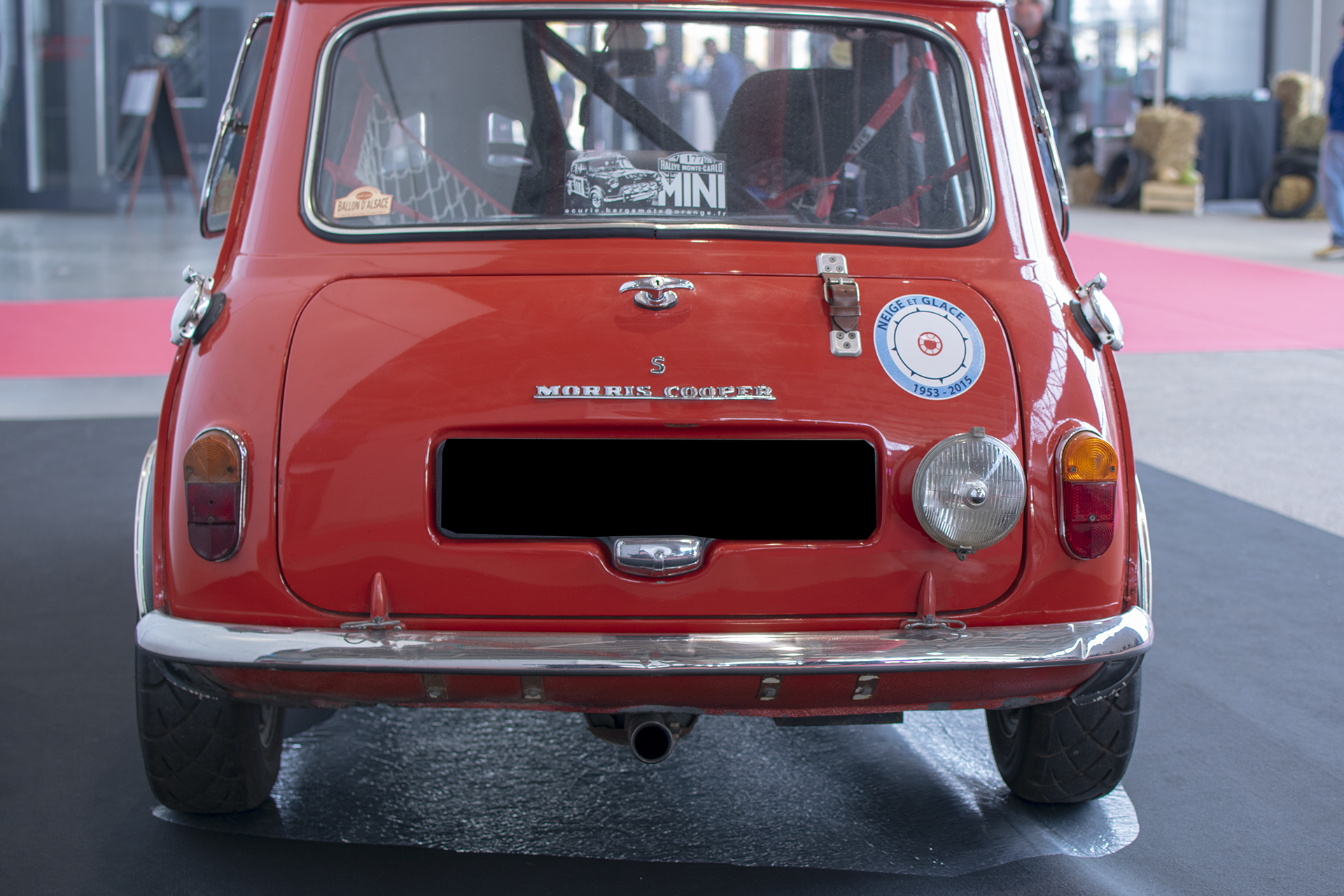Mini I Morris Cooper S groupe 2 1964 - Salon ,Auto-Moto Classic, Metz, 2019