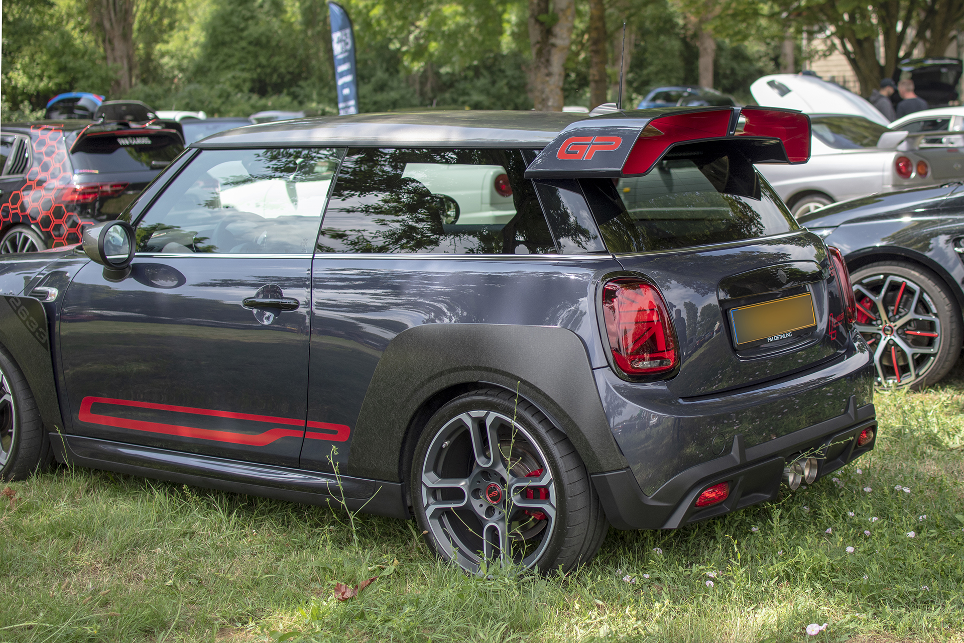 Mini IV F56  John Cooper Works GP arrière - DreamCars Festival ,2023 ,Schwebsange ,port