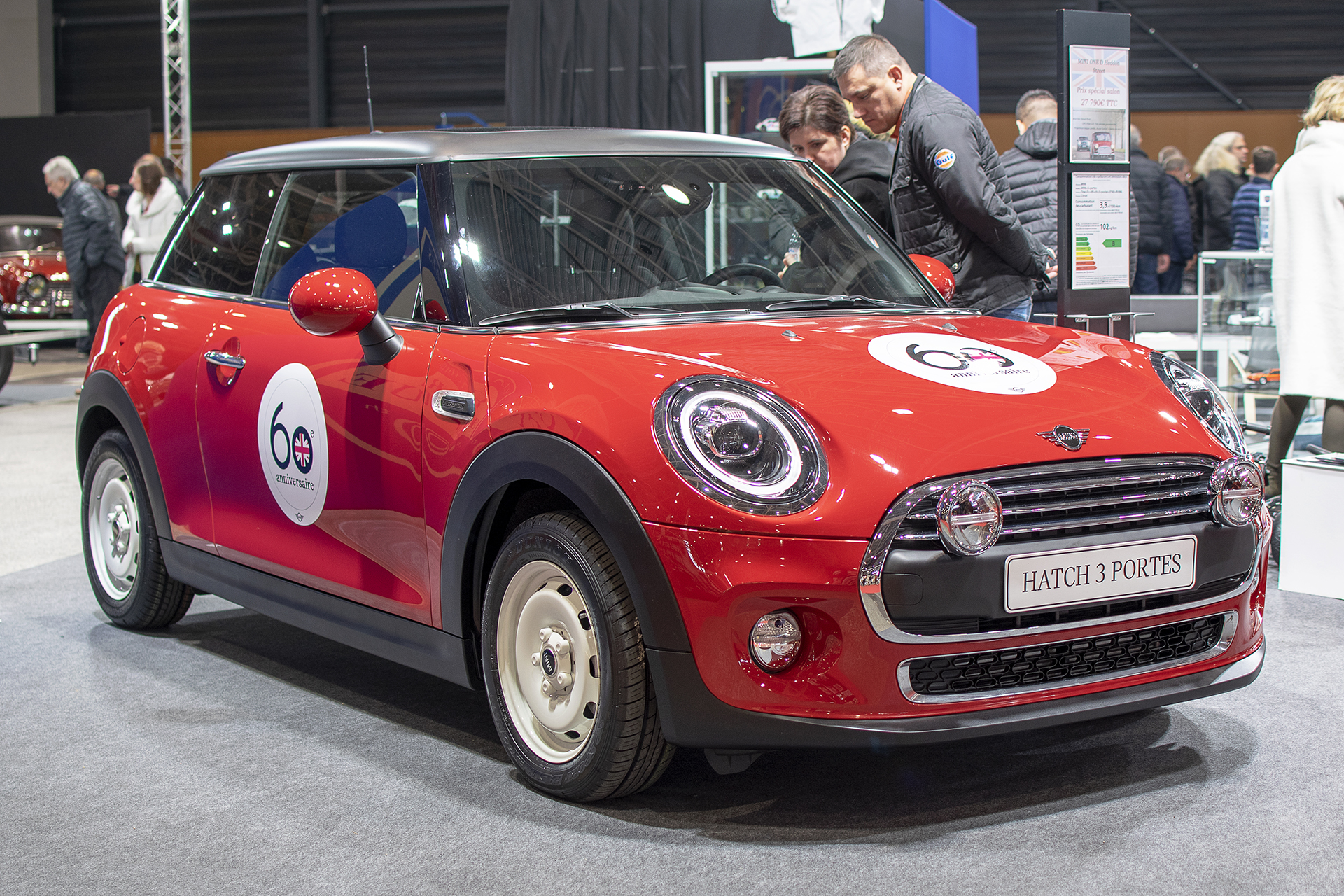 Mini IV F56 60 Years Edition - Salon ,Auto-Moto Classic, Metz, 2019