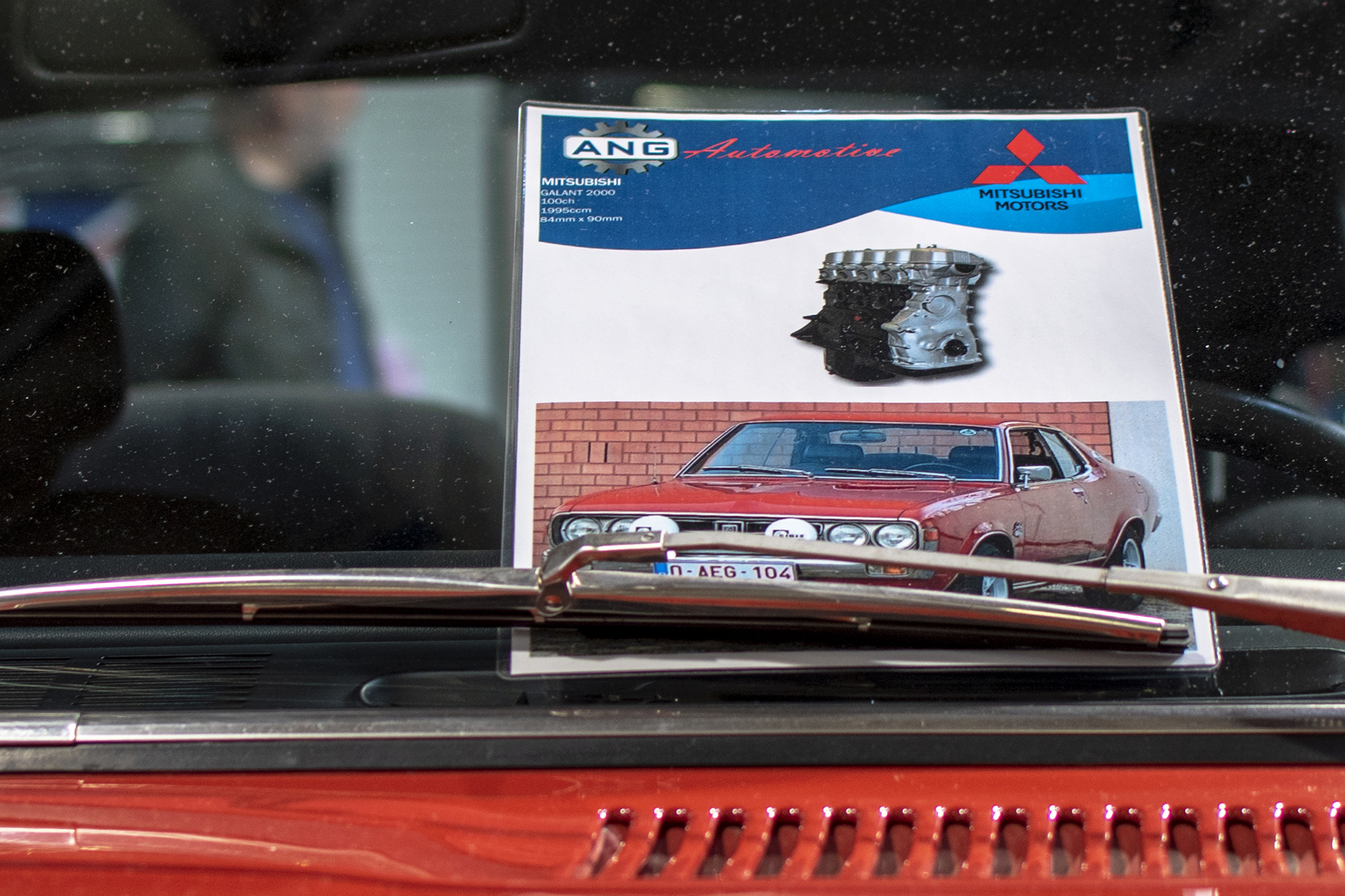 Mitsubishi Galant I A50 - LOF, Auto Jumble ,2026, Luxembourg, all thing classic, Japan classic