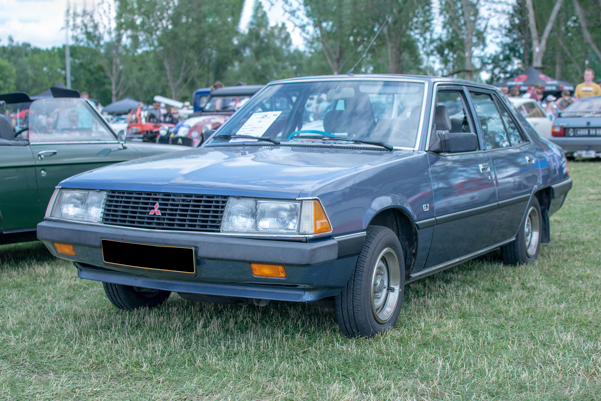 Mitsubishi Galant A160 1982 - Retro Meus'Auto 2022, Heudicourt, Lac de la Madine