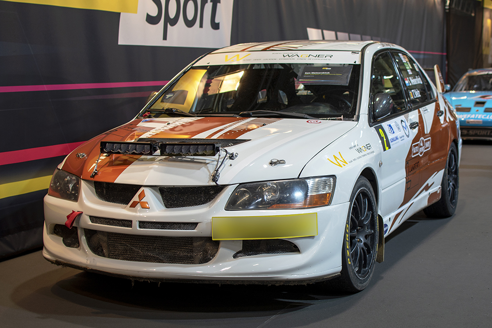 Mitsubishi Lancer Evolution VIII de compétition (Weimerskich ,Vels) - International Motor Show ,2025 ,Luxembourg