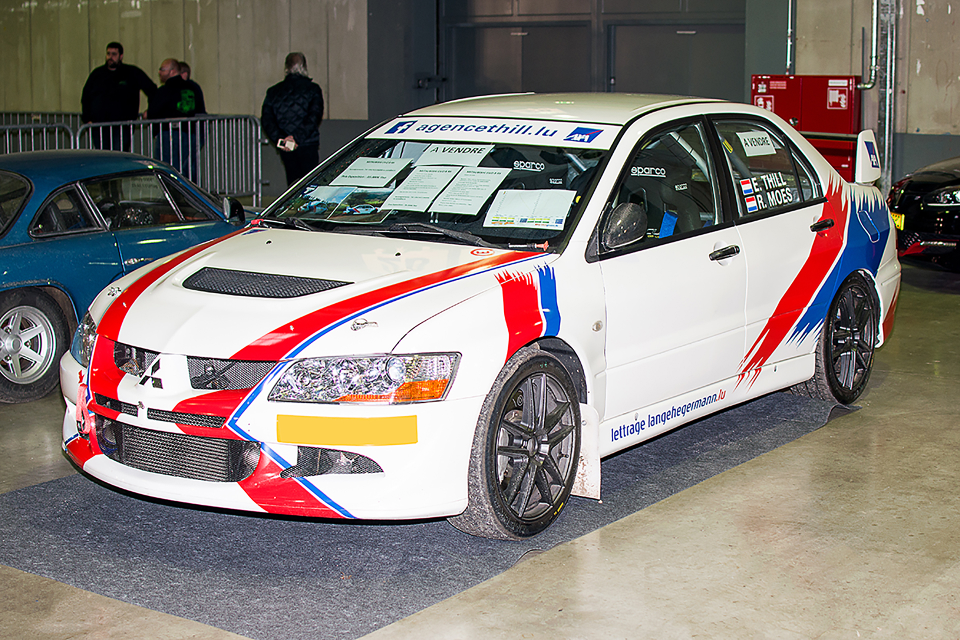 Mitsubishi Lancer Evolution VIII RS  2005 de compétition (Thill,Moes) - Luxembourg Motor Show 2018