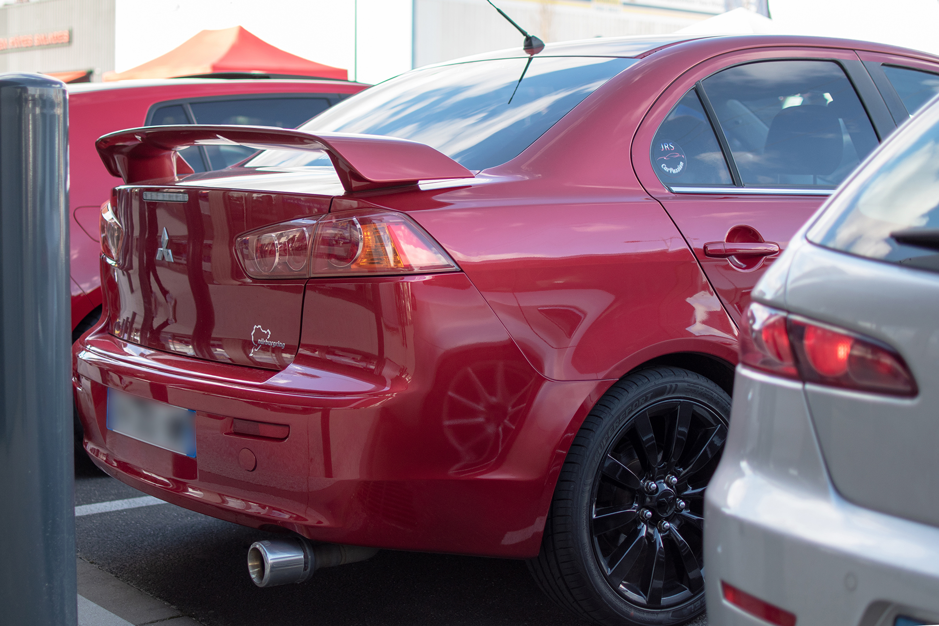 Mitsubishi Lancer IX arrière - JRS Car Passion , Paye ta crêpe , Terville , février ,2023