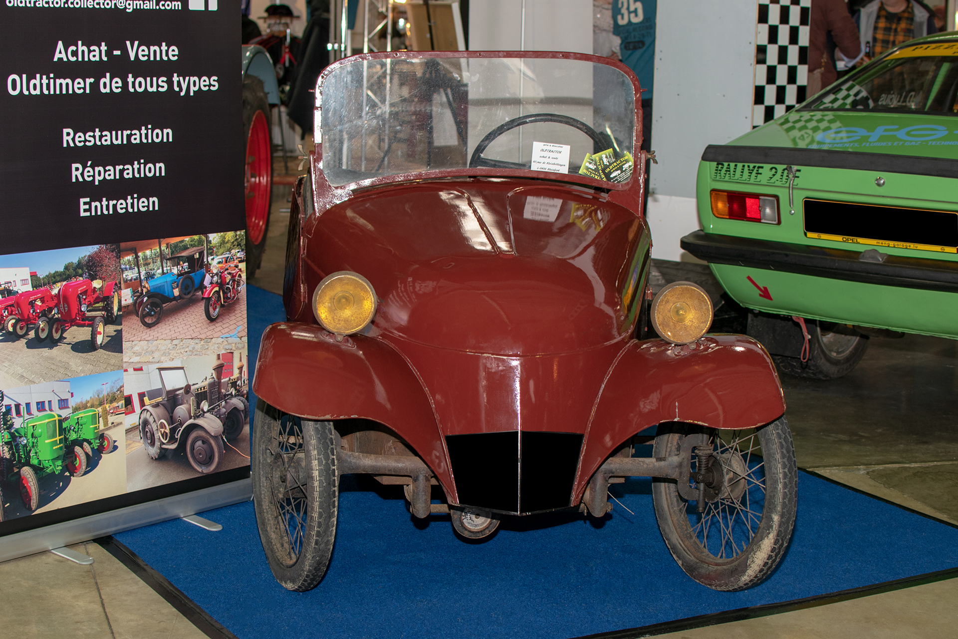 Mochet CM 125  front - LOF, Autotojumble, Luxembourg, 2019