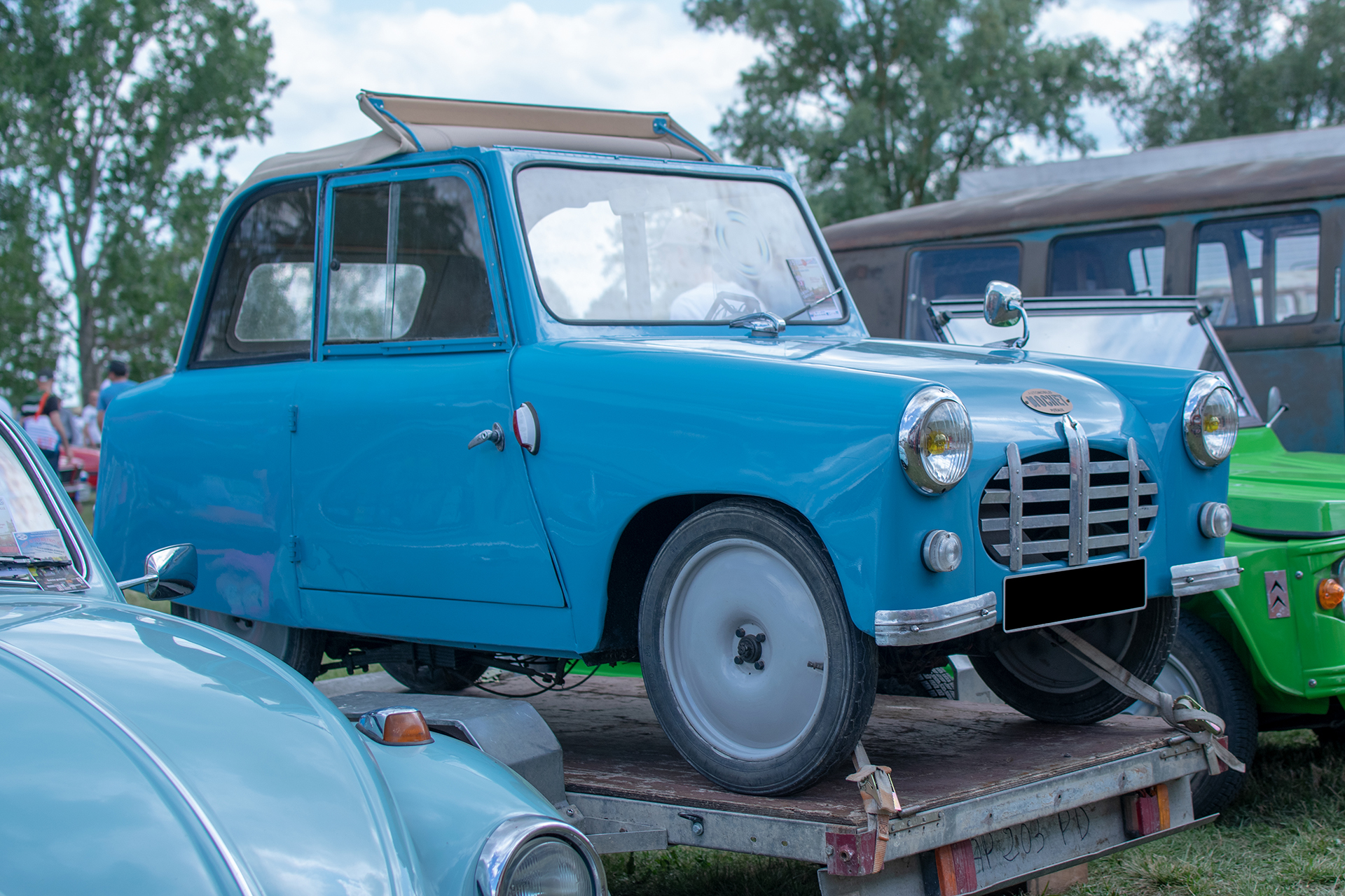 Mochet CM 125 Y - Retro Meus'Auto 2022, Heudicourt, Lac de la Madine