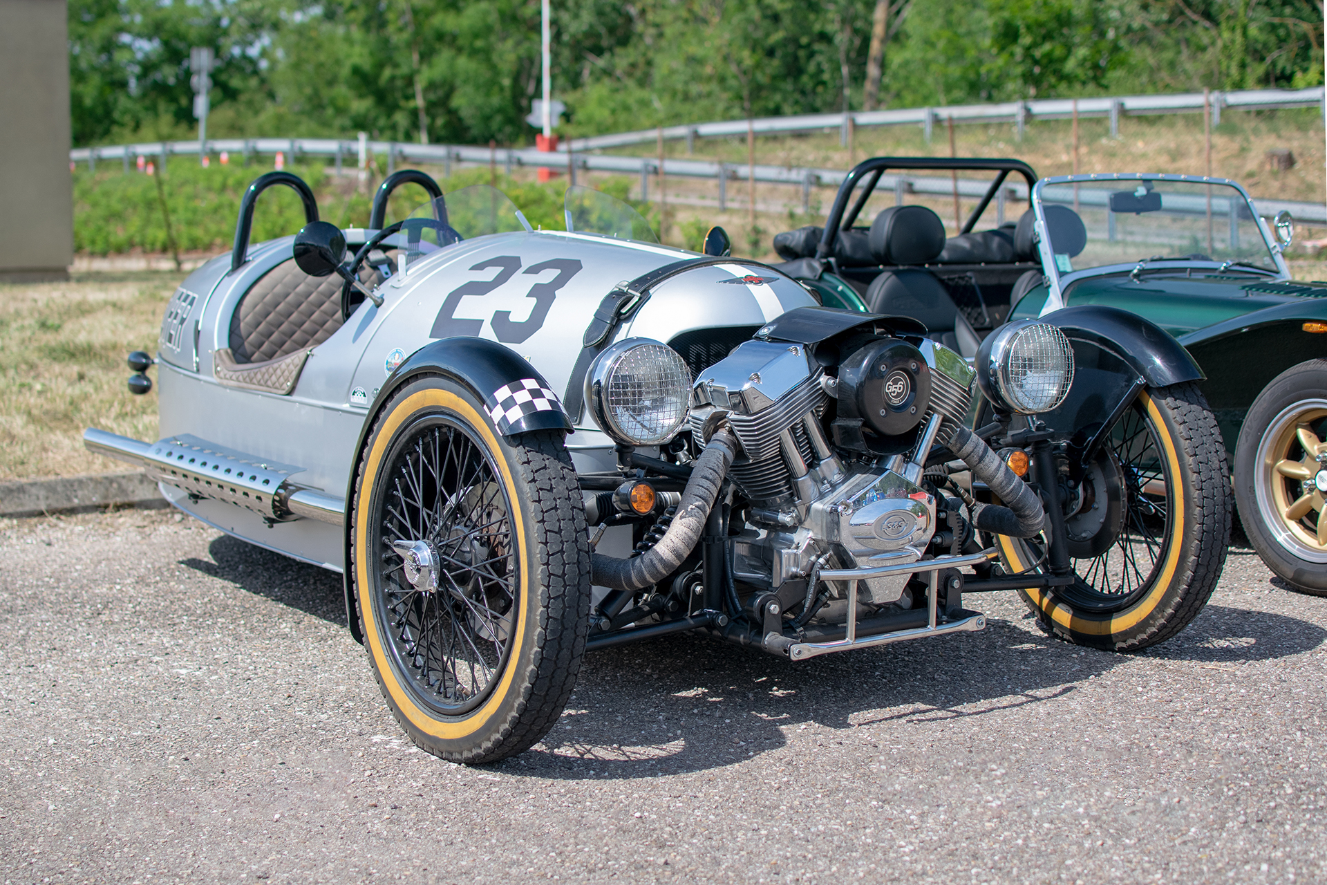 Morgan 3-Wheeler - Voitures & Mob's Anciennes et Sportives 2022 St-Julien-les-Metz