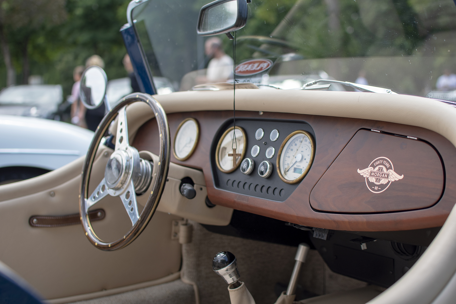 Morgan 4/4 80th Anniversary Edition wheel - DreamCars Festival 2023 - Schwebsange - Port