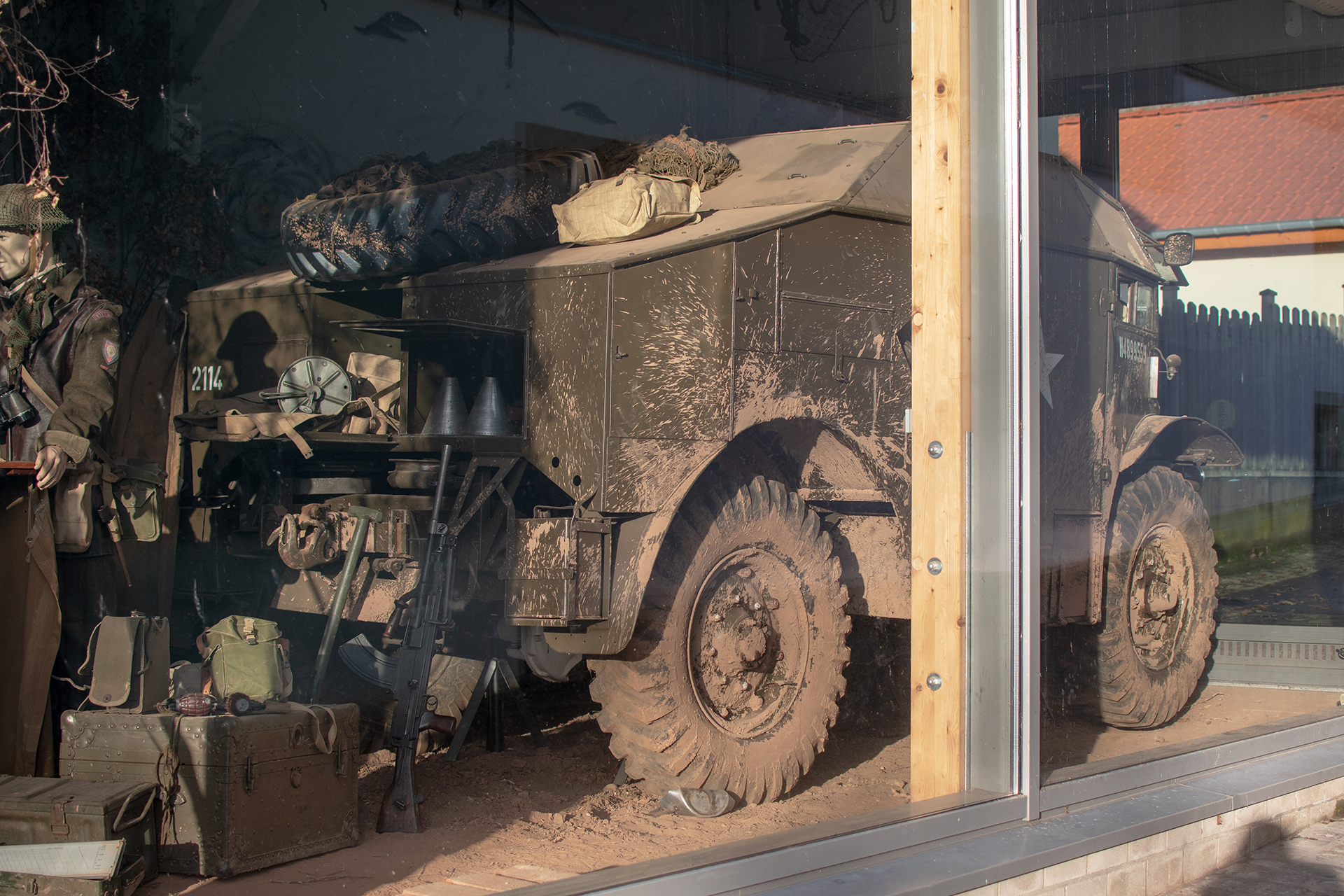 Morris C8 Fat back - Musée National d'Histoire Militaire, Diekirch