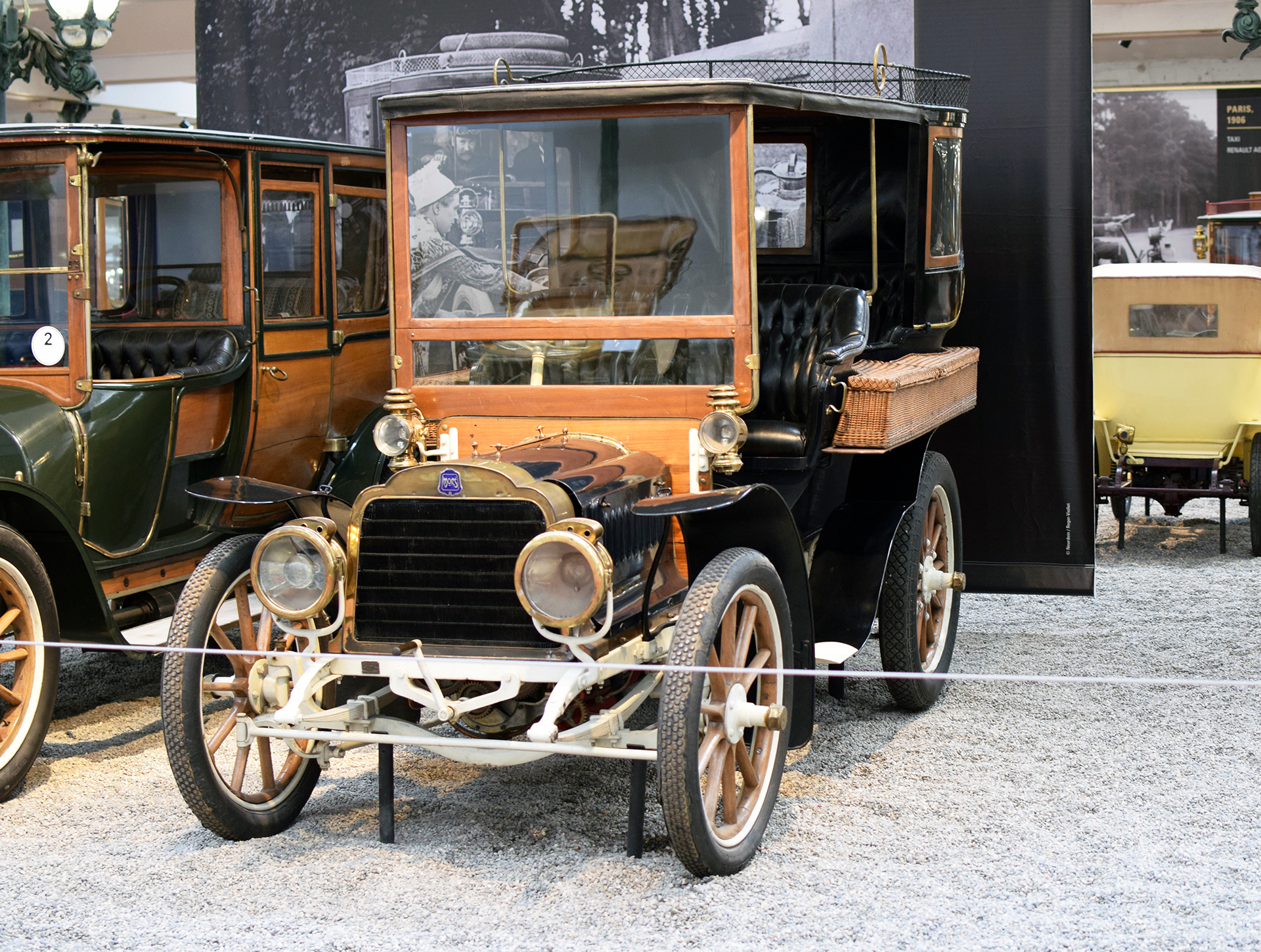 Mors type N tonneau fermé 1910 - Cité de l'automobile, Collection Schlumpf, Mulhouse