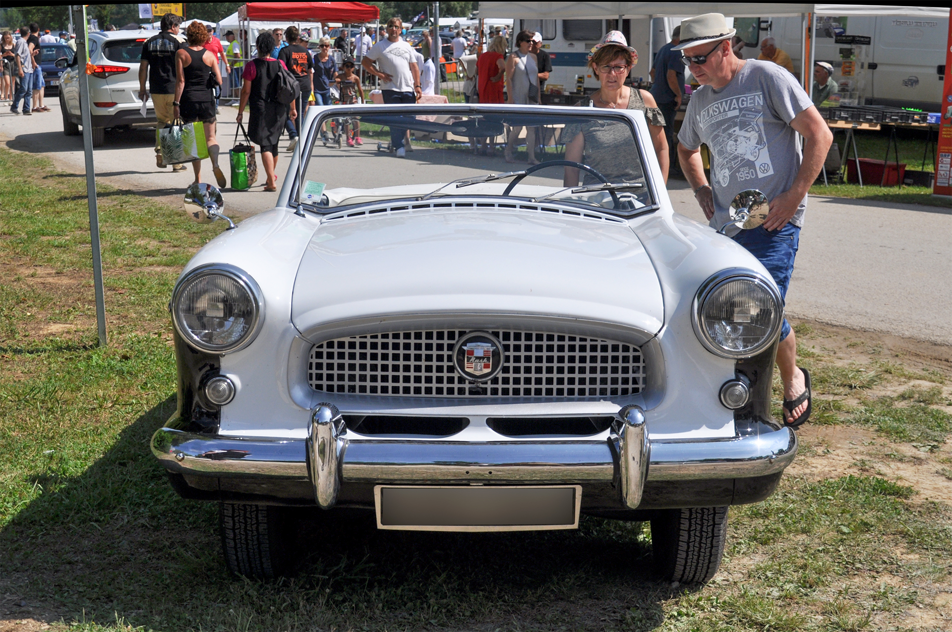 Nash Metropolitan IV 1959 -  Retro Meus'Auto 2018, Lac de la Madine