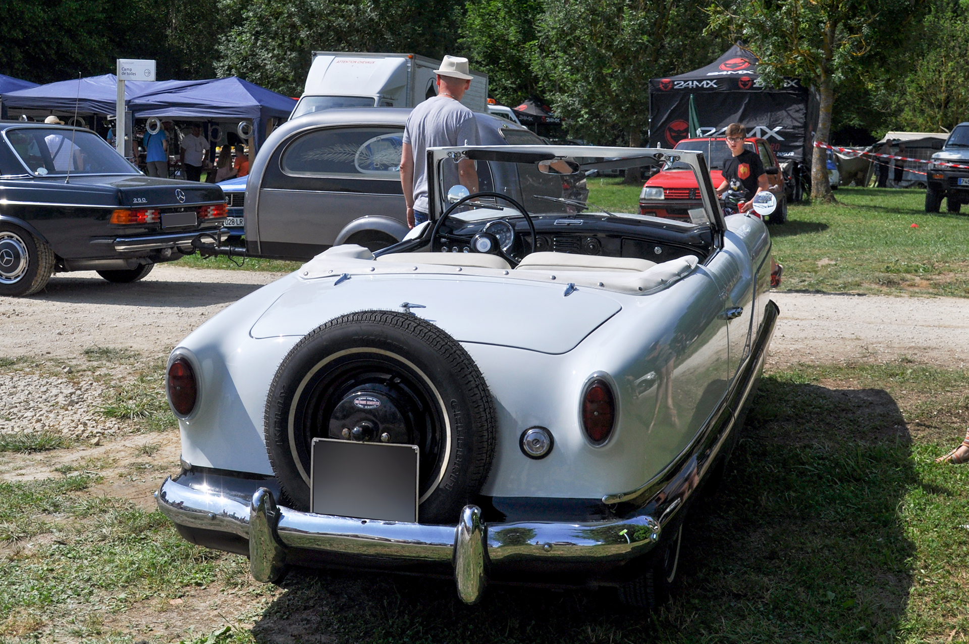 Nash Metropolitan IV 1959 -  Retro Meus'Auto 2018, Lac de la Madine