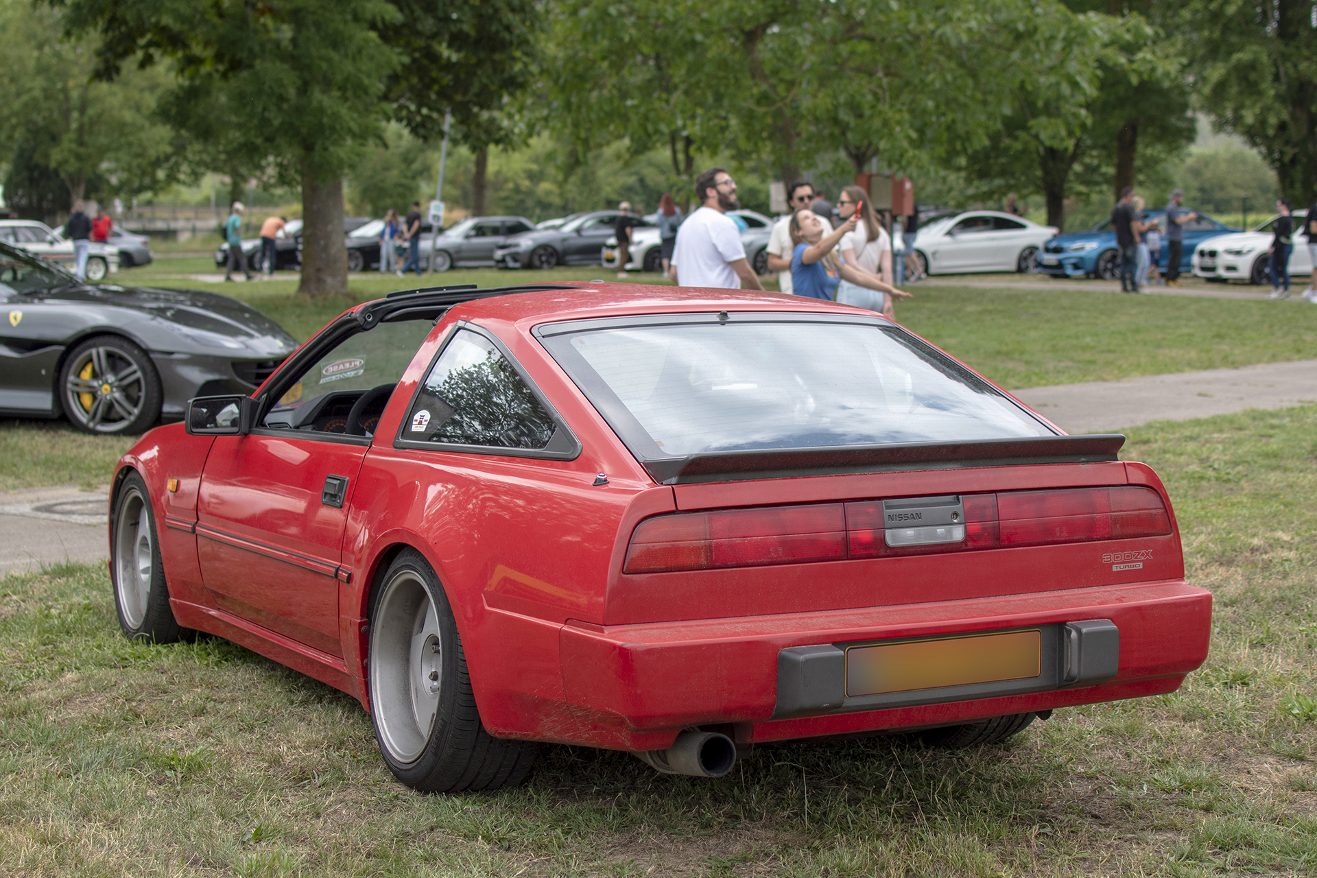 Nissan 300ZX Z31 turbo back - DreamCars Festival 2023 - Schwebsange - Port