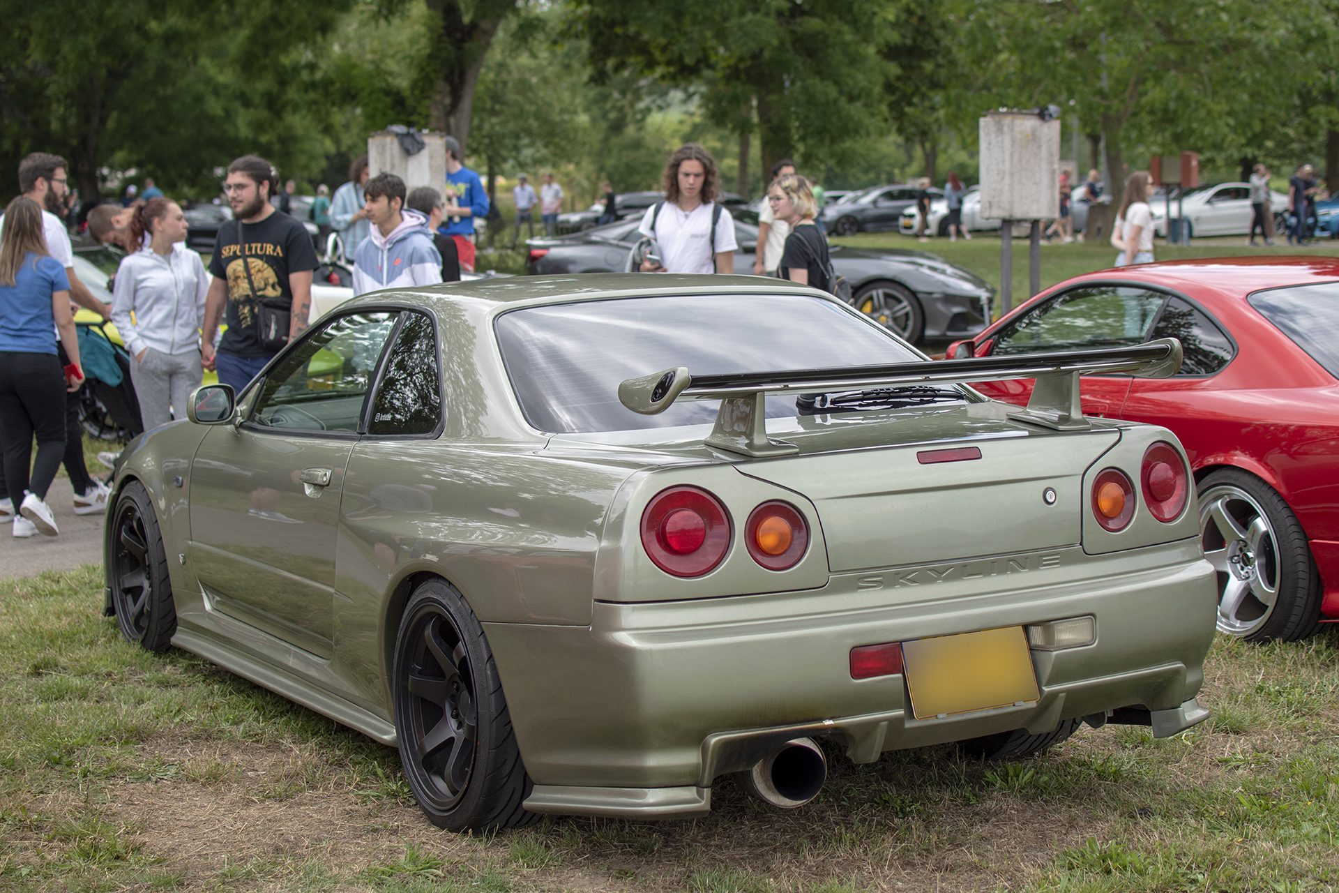 Nissan Skyline X R34 GTR - DreamCars Festival ,2023 ,Schwebsange ,port