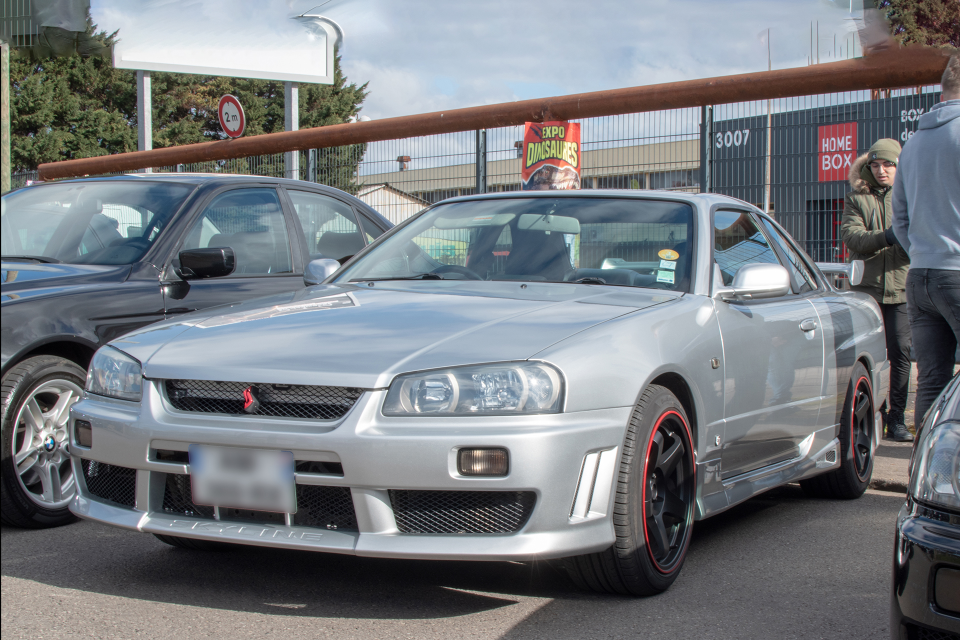 Nissan Skyline X R34 - JRS Car Passion , Paye ta crêpe , Terville , février ,2023