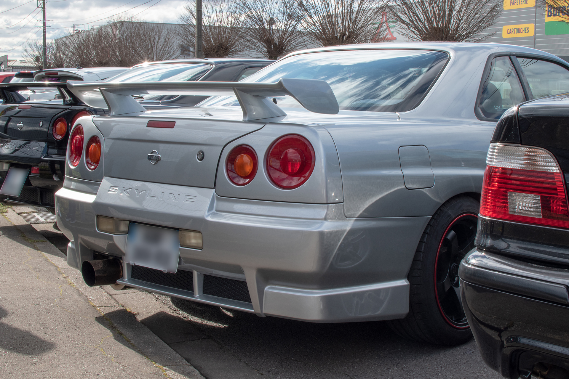 Nissan Skyline X R34 - JRS Car Passion , Paye ta crêpe , Terville , février ,2023