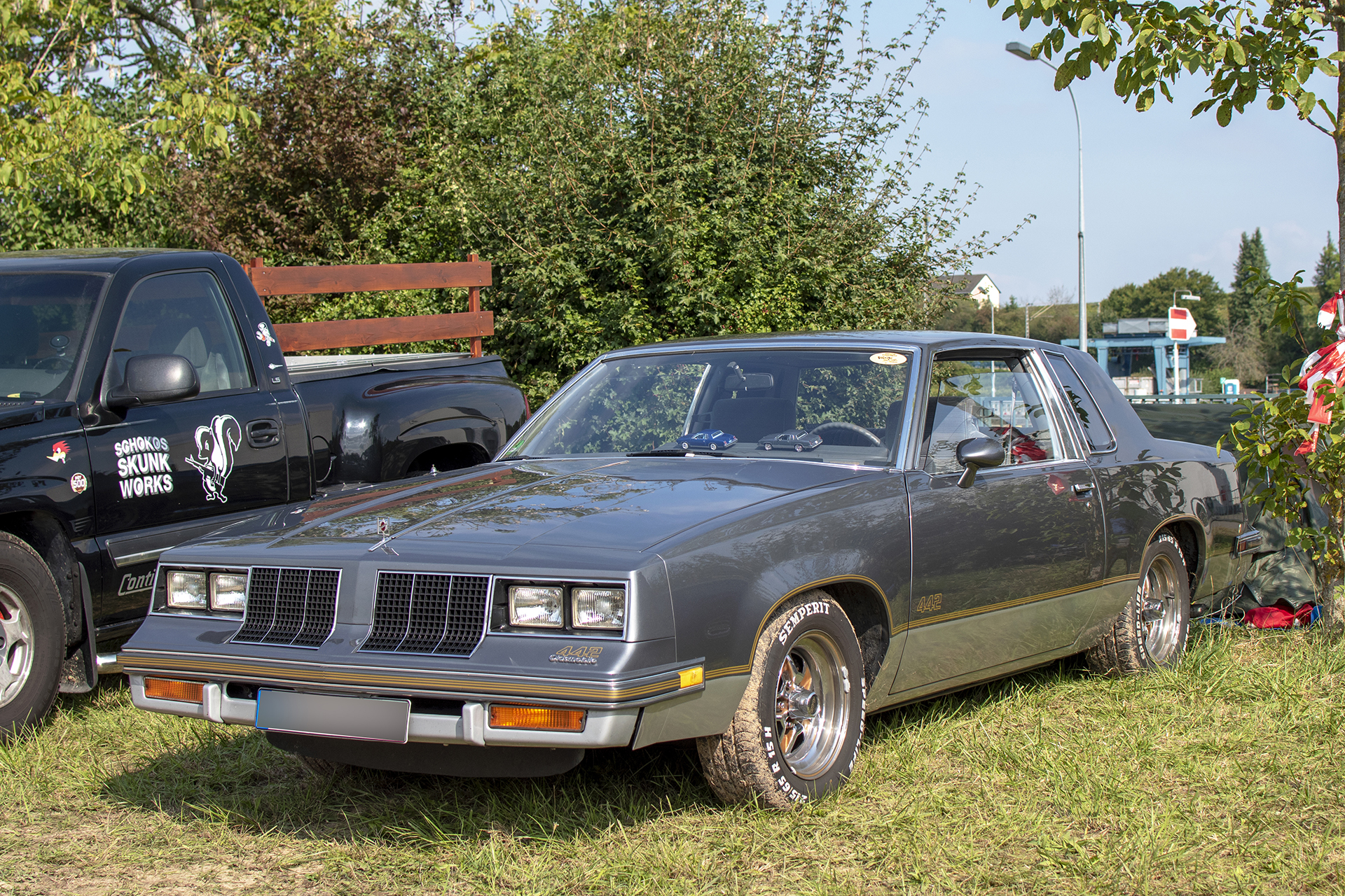 Oldsmobile 442 V - American Roadrunners - Us Car Festival, 2024, Stadtbredimus