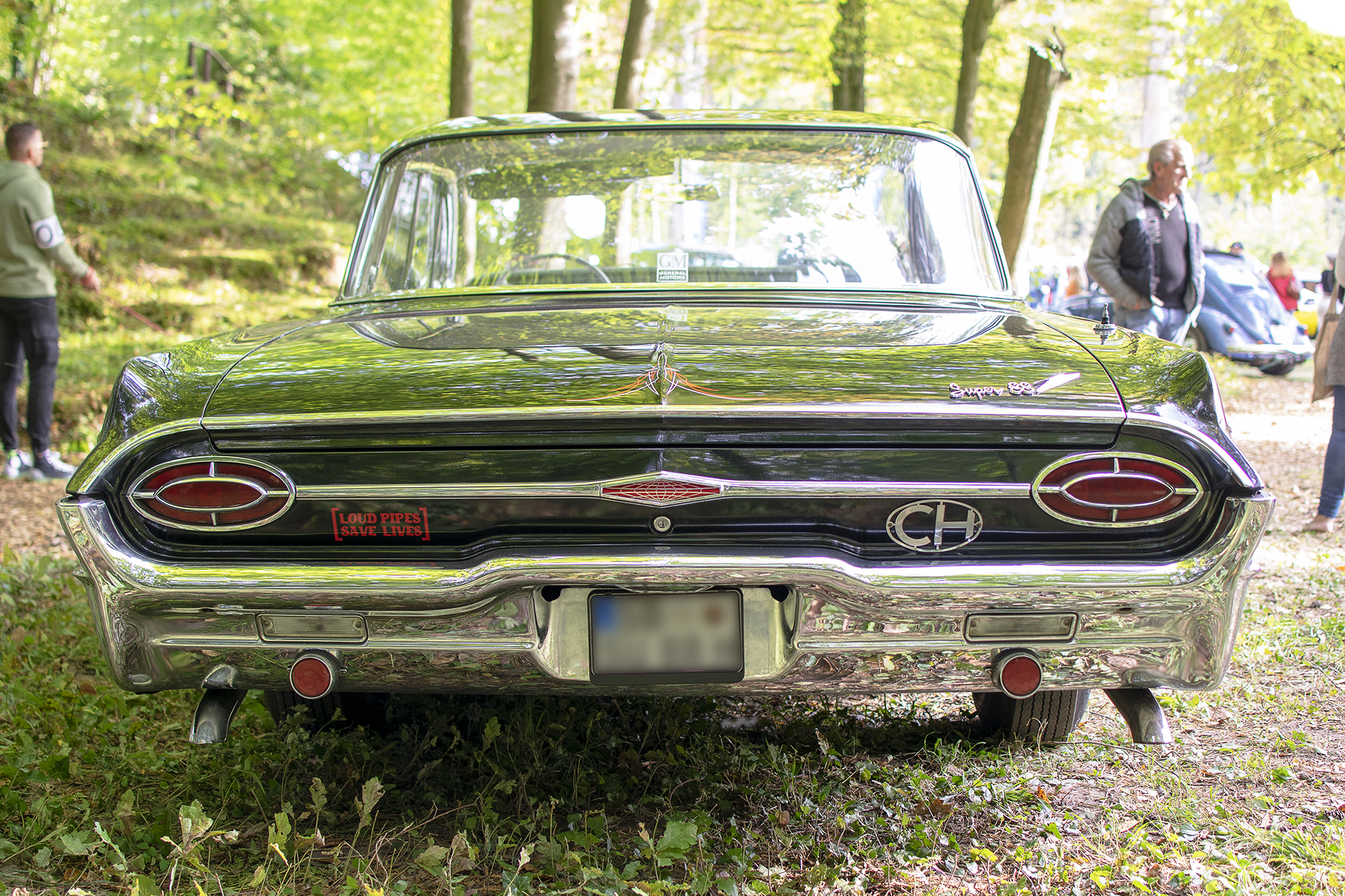 Oldsmobile 88 V back - Automania 2021, Creutzwald, Villa de la Clairière