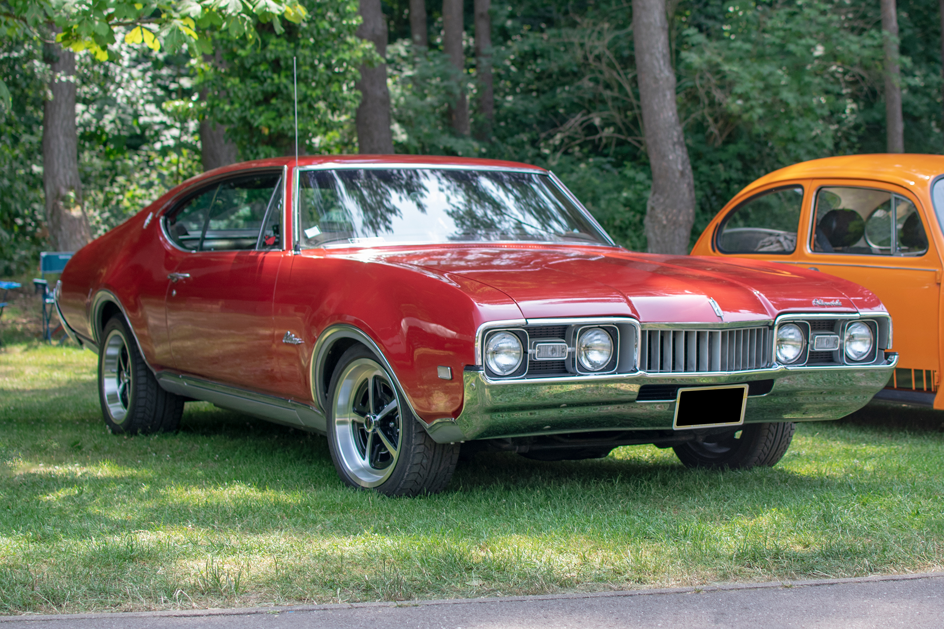 Oldsmobile Cutlass III - Automania 2022 , Lac de Creutzwald