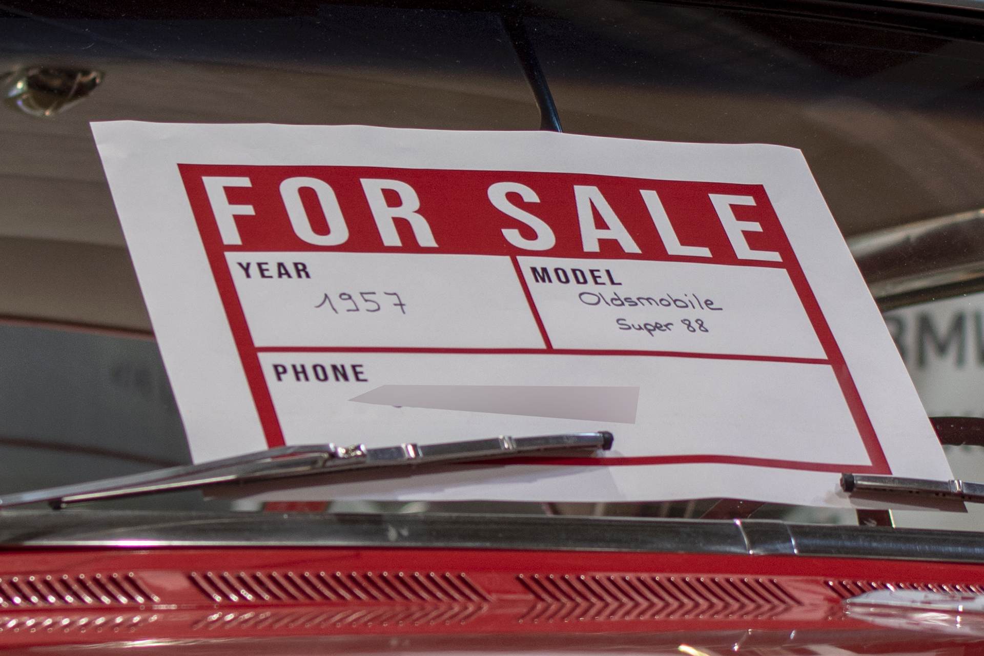 Oldsmobile Super 88 III 1957 infos - LOF, Auto Jumble ,2026, Luxembourg, all thing classic, Japan classic