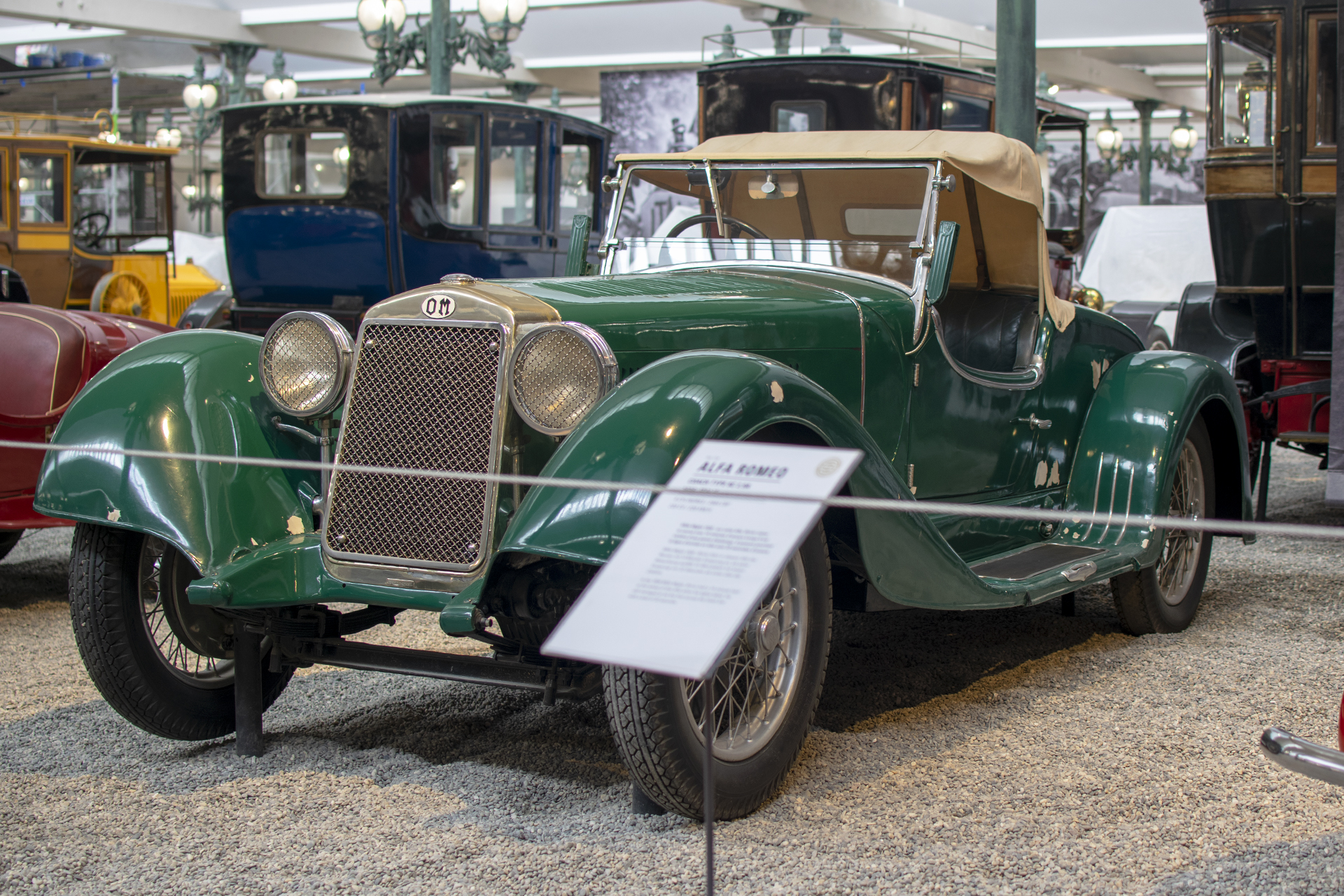 OM 665 MM "Superba" 1931 roadster 1931 - Cité de l'automobile, Collection Schlumpf, Mulhouse, 2020