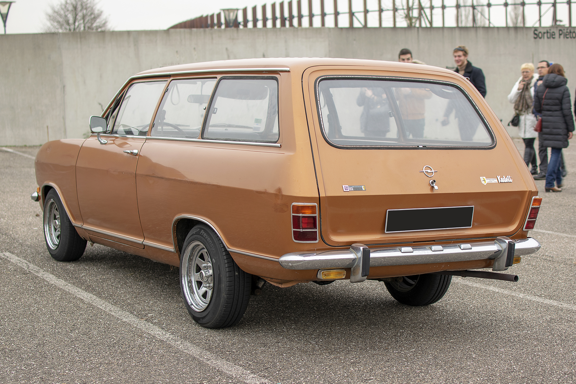 Opel Kadett B break arrière - Salon ,Auto-Moto Classic, Metz, 2019