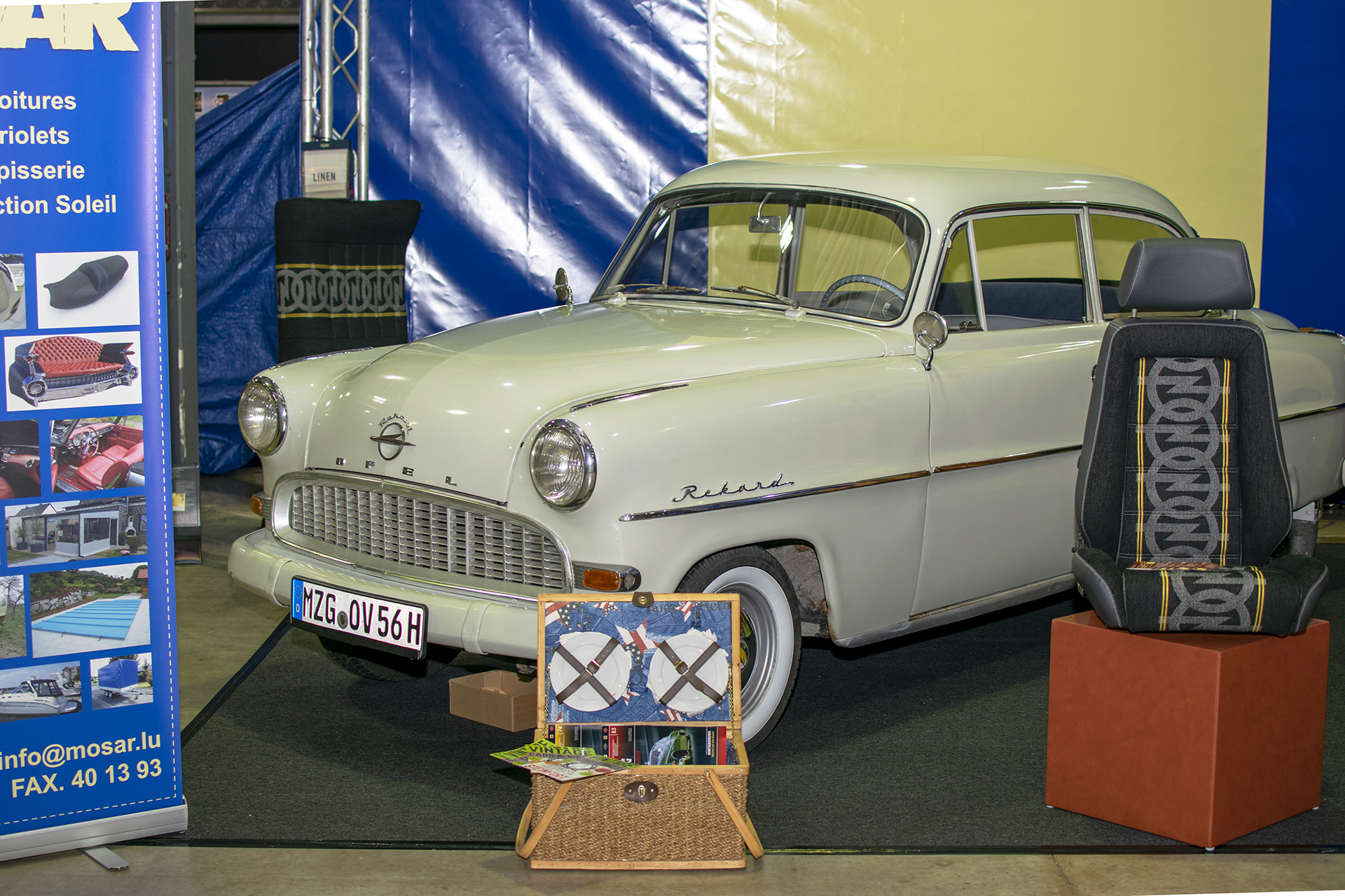 Opel Rekord P1 front  - LOF, Autotojumble, Luxembourg, 2019