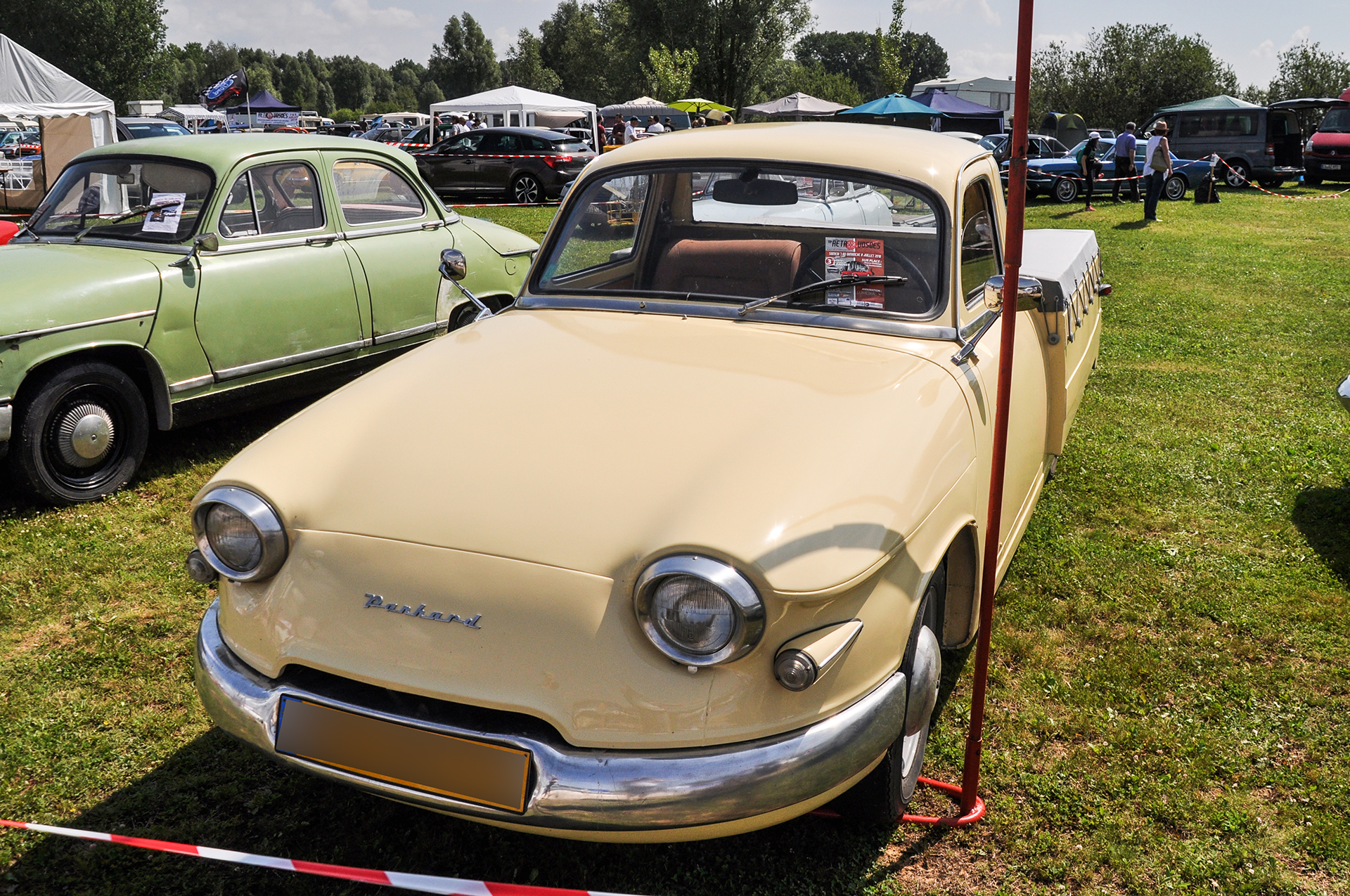 Panhard & Levassor PL17 Pickup - Rétro Meus'Auto 2018, Lac de la Madine