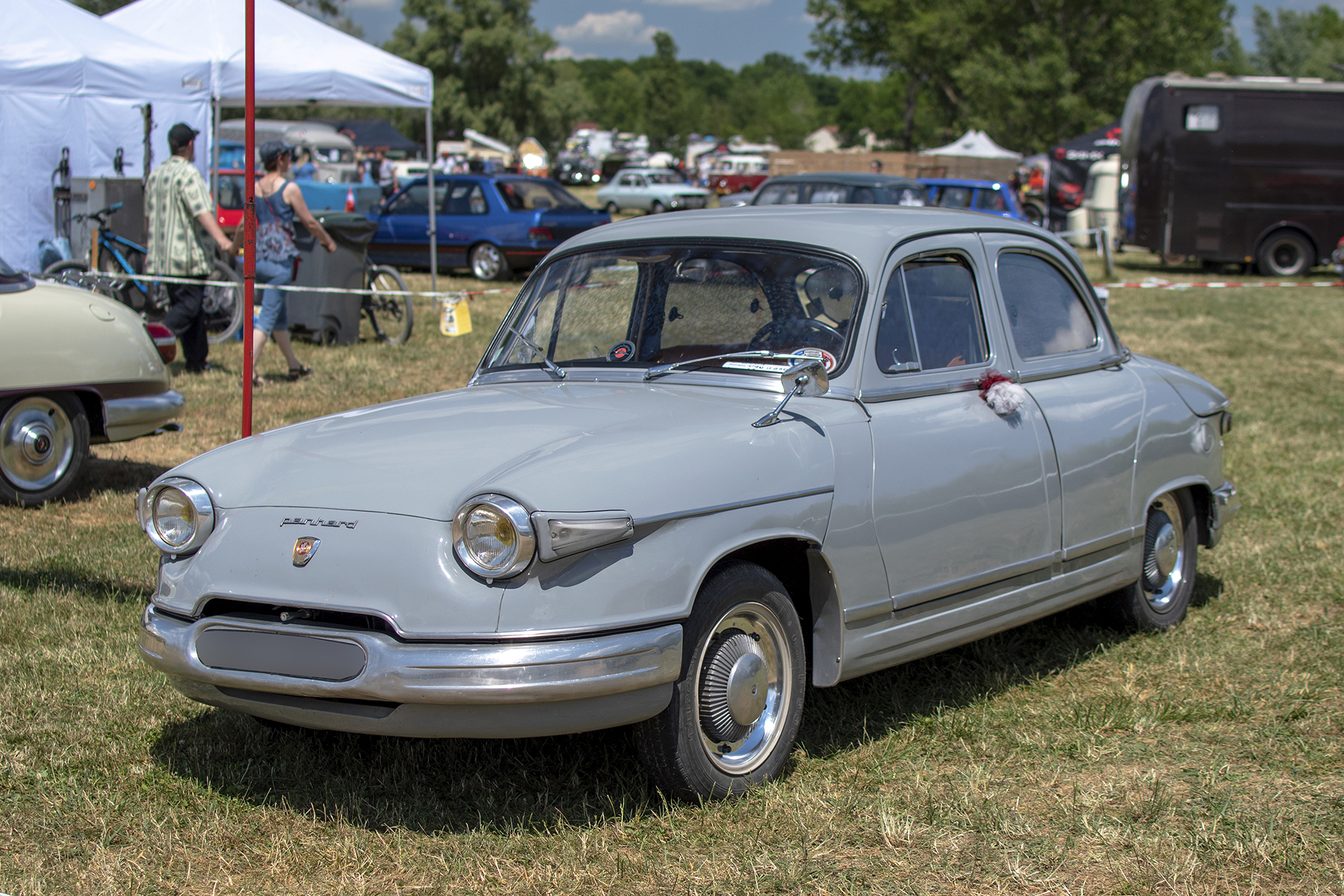 Panhard & Levassor PL 17 - Rétro Meus'Auto ,2023, Heudicourt, Lac de la Madine