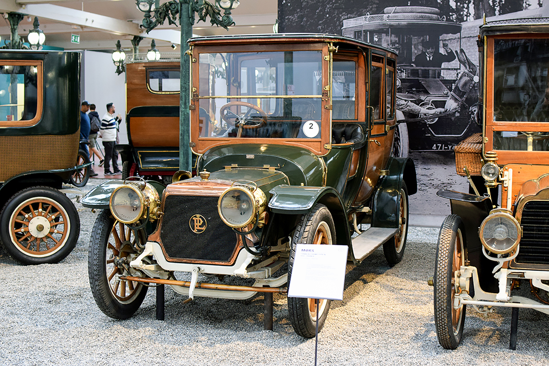 Panhard & Levassor type X12 coupé chauffeur 1912 - Cité de l'automobile, Collection Schlumpf, Mulhouse