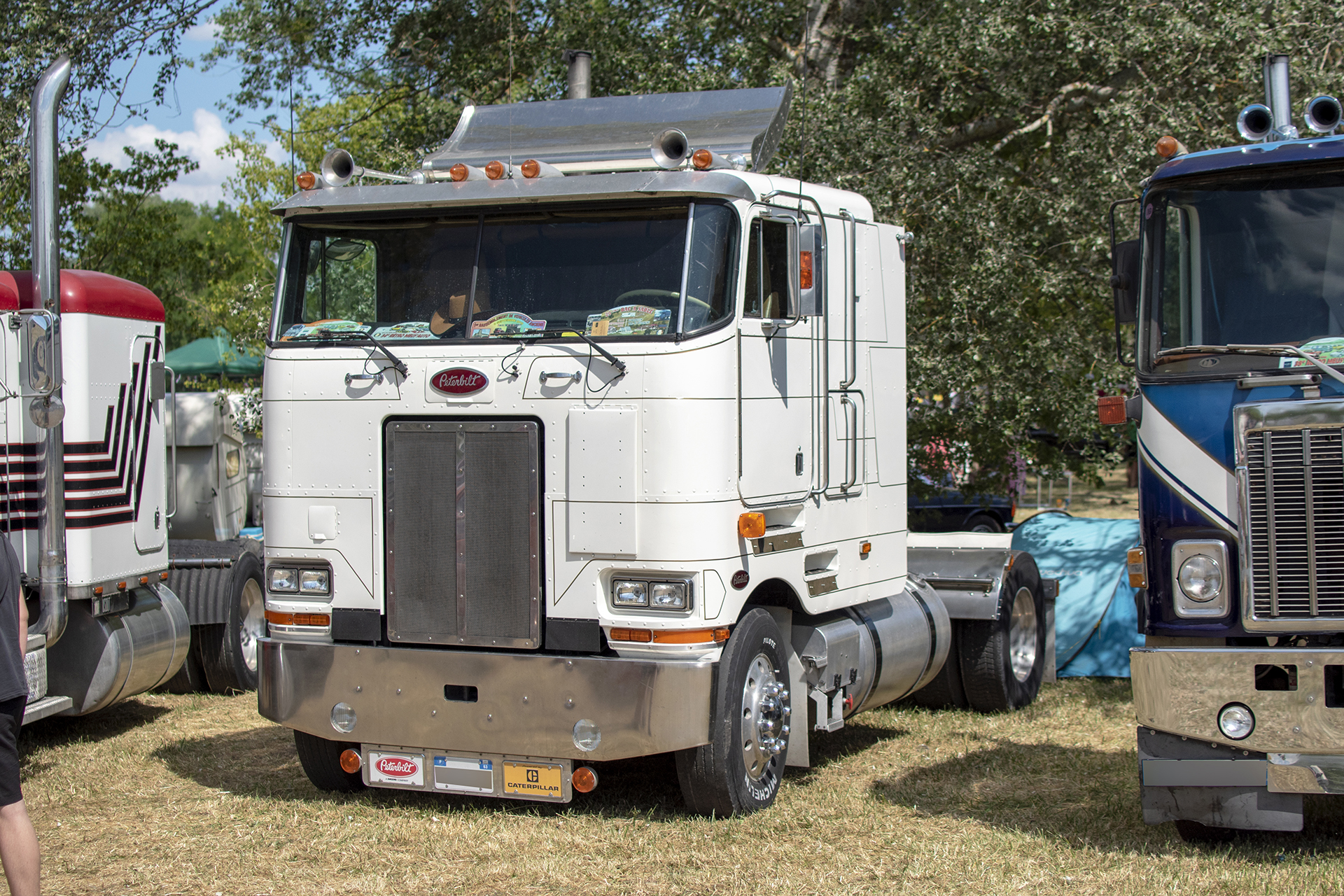 Peterbilt 362 1986 - Rétro Meus'Auto 2023, Heudicourt, Lac de la Madine 