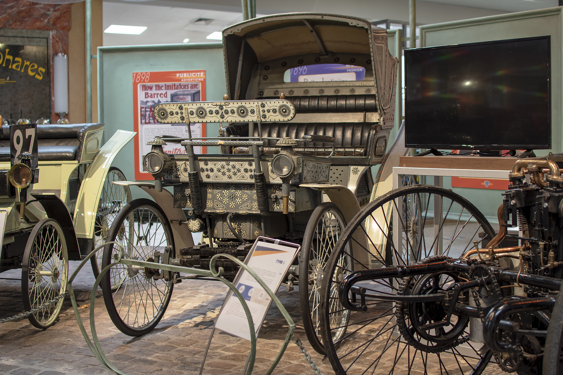 Peugeot type 4 1892 - Musée ,L'aventure Peugeot ,Sochaux