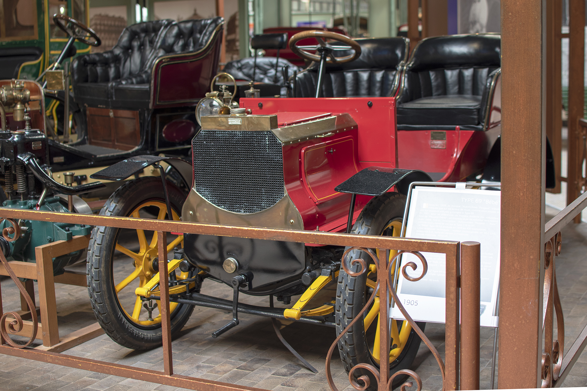 Peugeot type 69 "Bébé" 1905 - Musée ,L'aventure Peugeot ,Sochaux