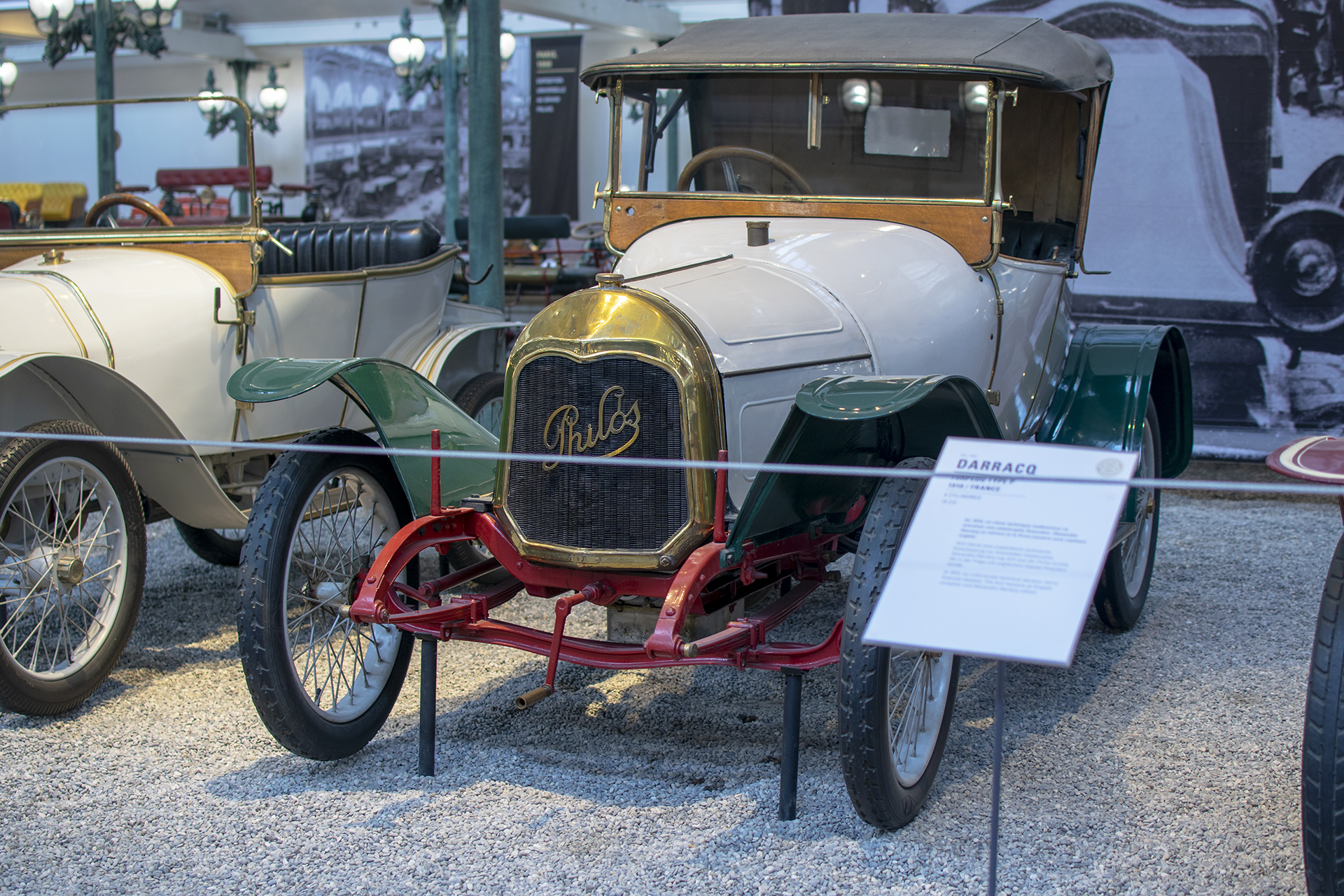 Philos A4M torpedo 1914 - Cité de l'automobile, Collection Schlumpf, Mulhouse, 2020 