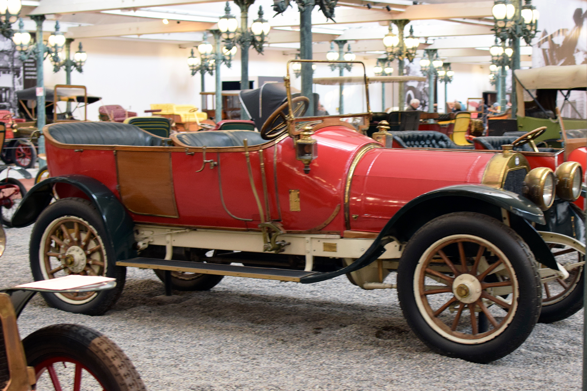 Pilain type 4D tonneau 1910 - Cité de l'automobile, Collection Schlumpf, Mulhouse