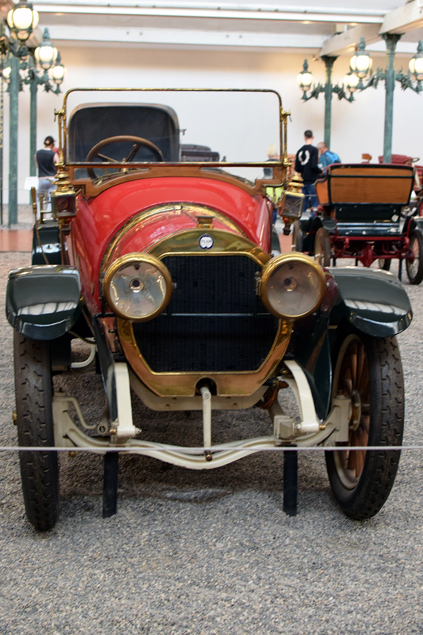 Pilain type 4D tonneau 1910 front  - Cité de l'automobile, Collection Schlumpf, Mulhouse