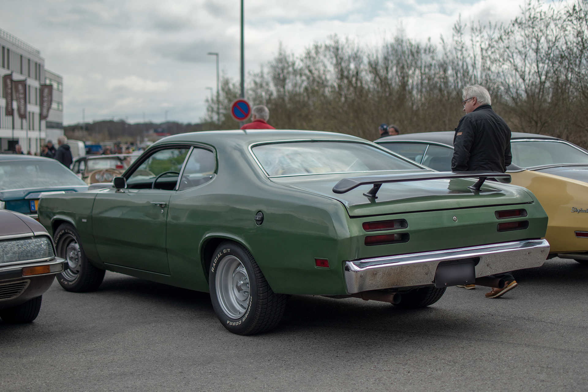 Plymouth Duster arrière  - LOF ,Oldtimers Breakfast ,Contern ,2023