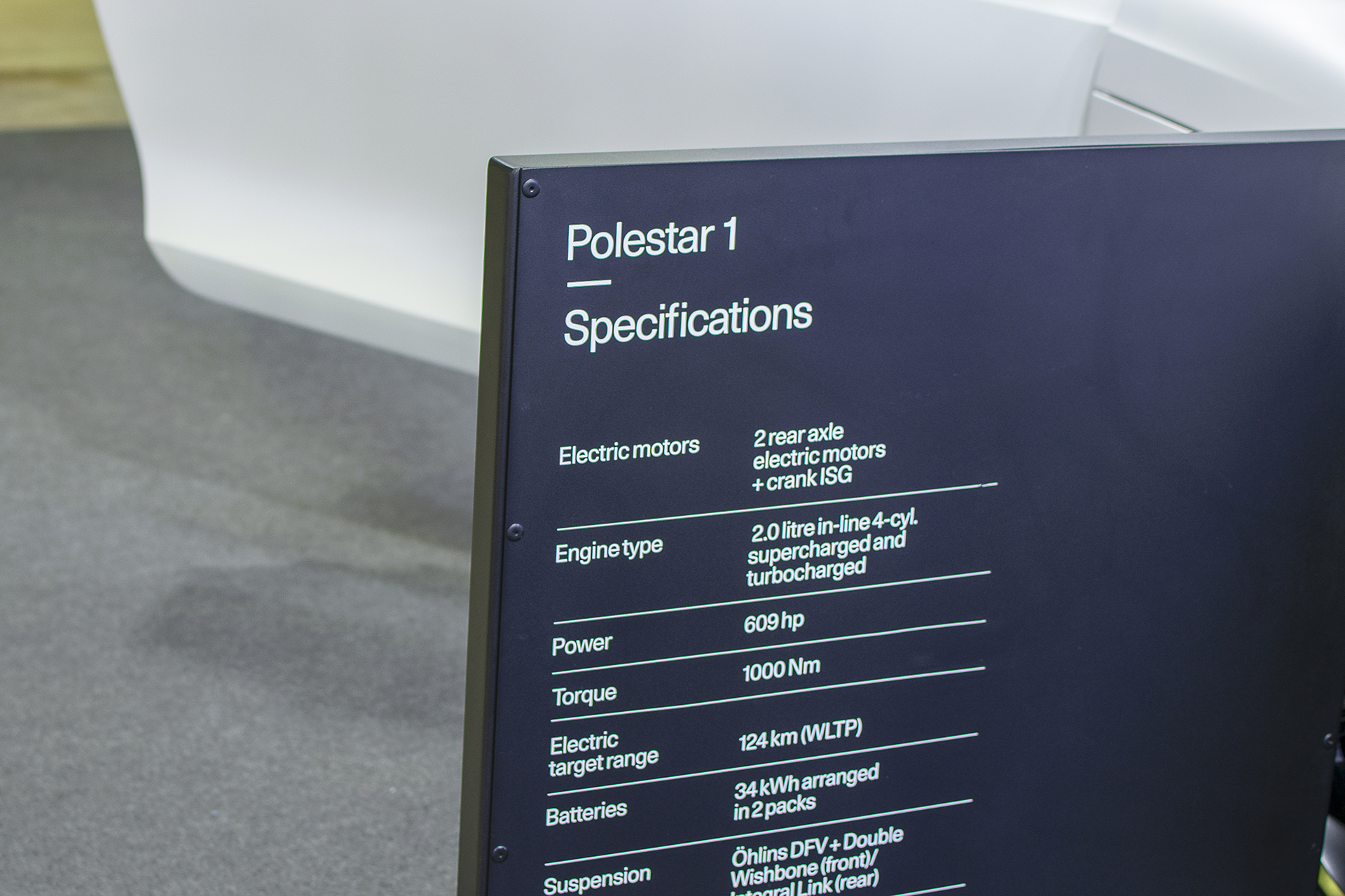 Polestar 1 detail - International Motor Show Luxembourg  2021