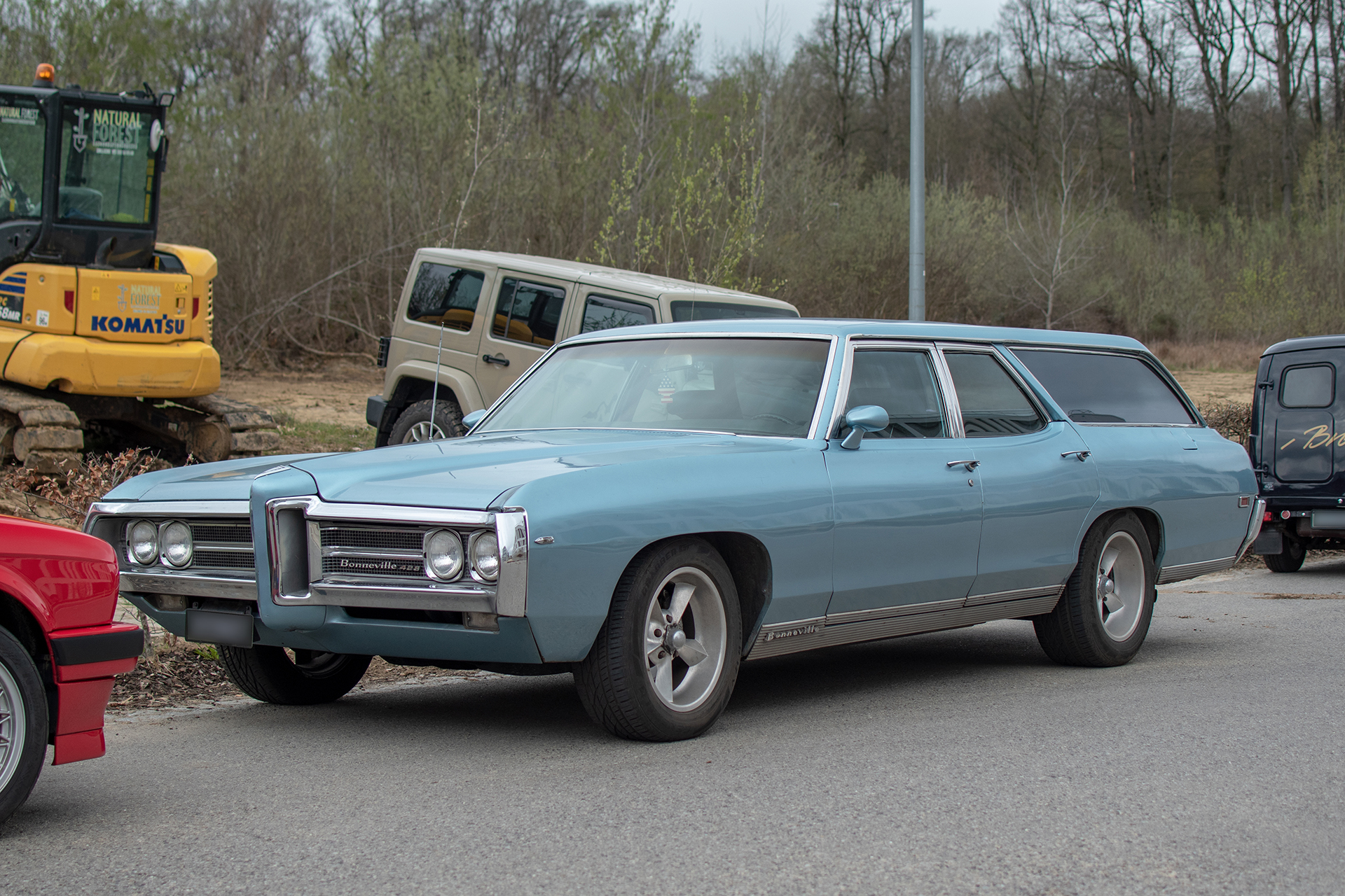 Pontiac Bonneville IV Station Wagon - LOF ,Oldtimers Breakfast ,Contern ,2023