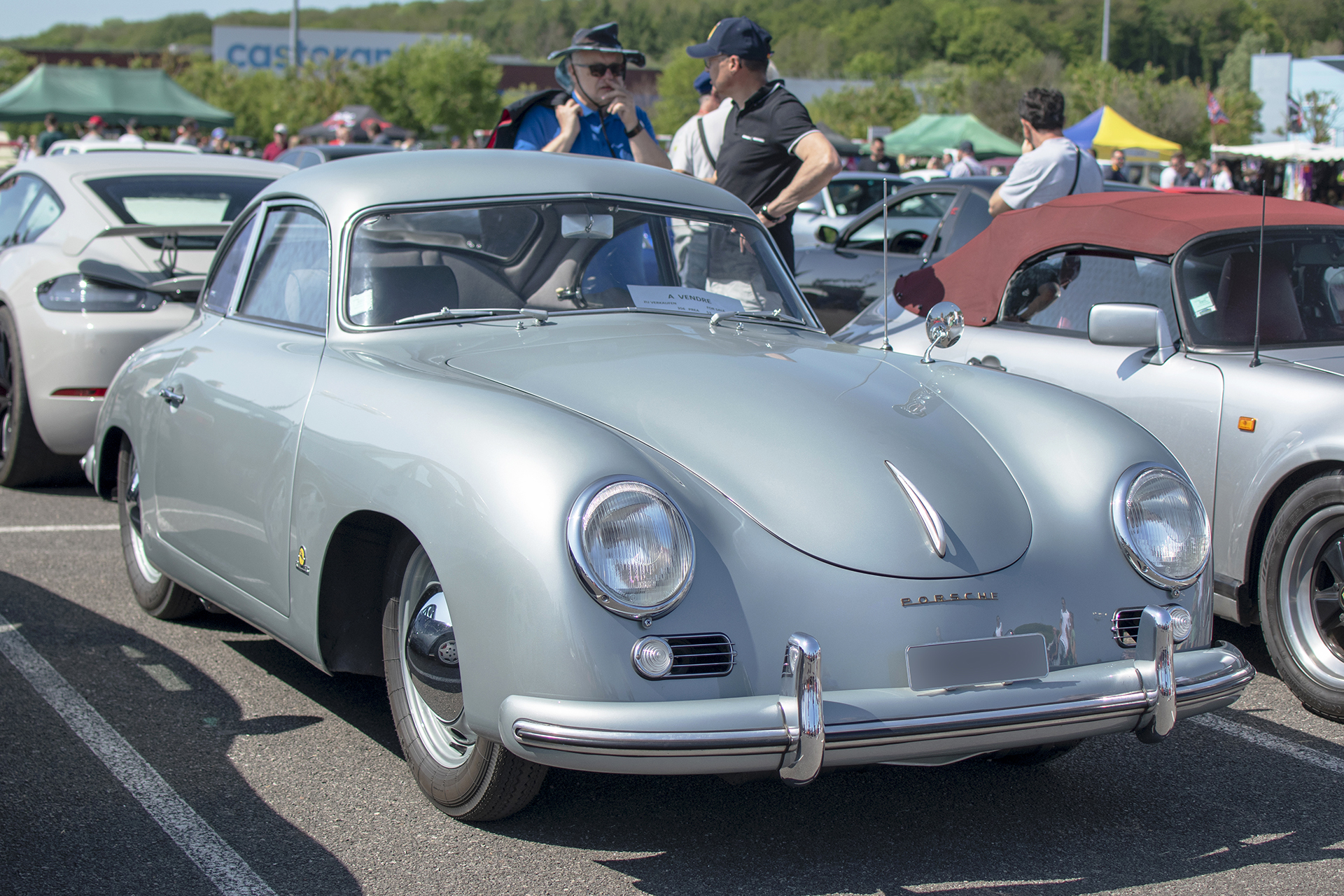 Porsche 356 pre-A 1953 - Autos Mythiques 57, Thionville, 2023