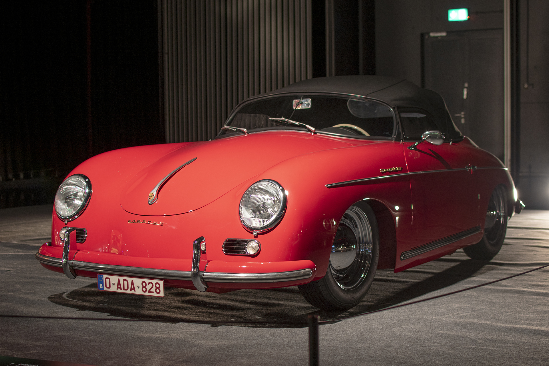 Porsche 356 pre-A Speedster 1500 1954 - International Motor Show 2023 - Luxembourg