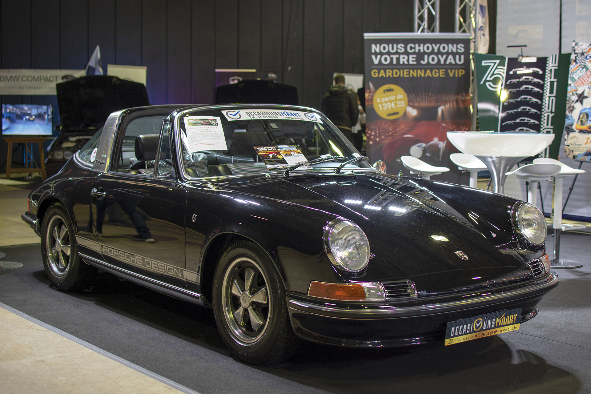 Porsche 911 I 901 Classic F T Targa 1972 - Auto Jumble ,2024, Luxembourg, all thing classic